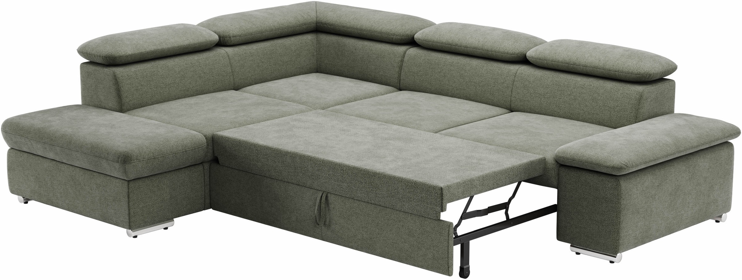 Ecksofa Valantine V, wahlweise mit Bettfunktion