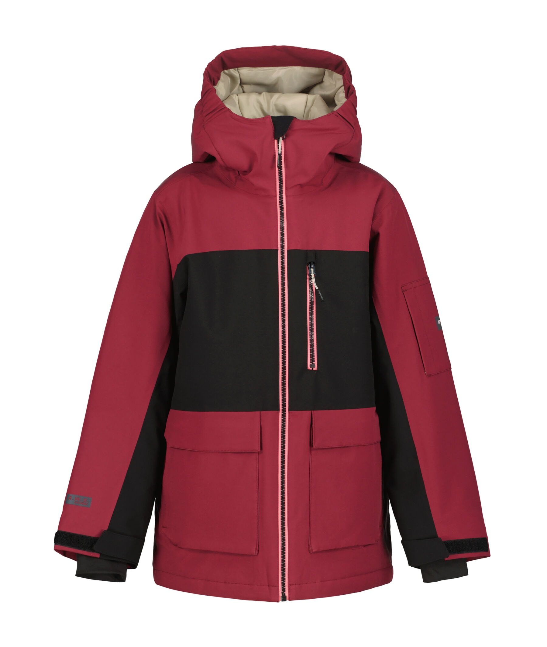 ICEPEAK Jungen Skijacke "Icepeak Anorak Lamar Jr"wein, Gr. 176, 100% Polyester, Jacken