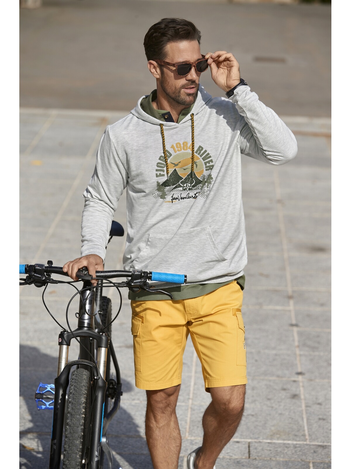 Jan Vanderstorm Kapuzensweatshirt »Sweatshirt NAVER«