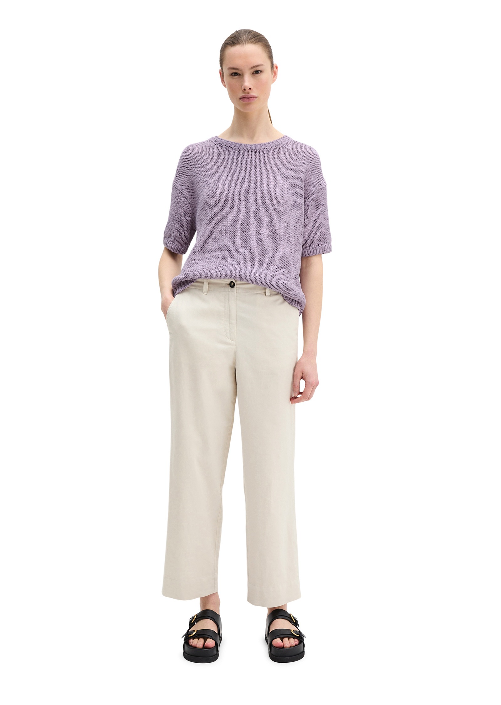 Marc O'Polo Chinohose »aus Organic Cotton-Lyocell-Leinen-Mix«