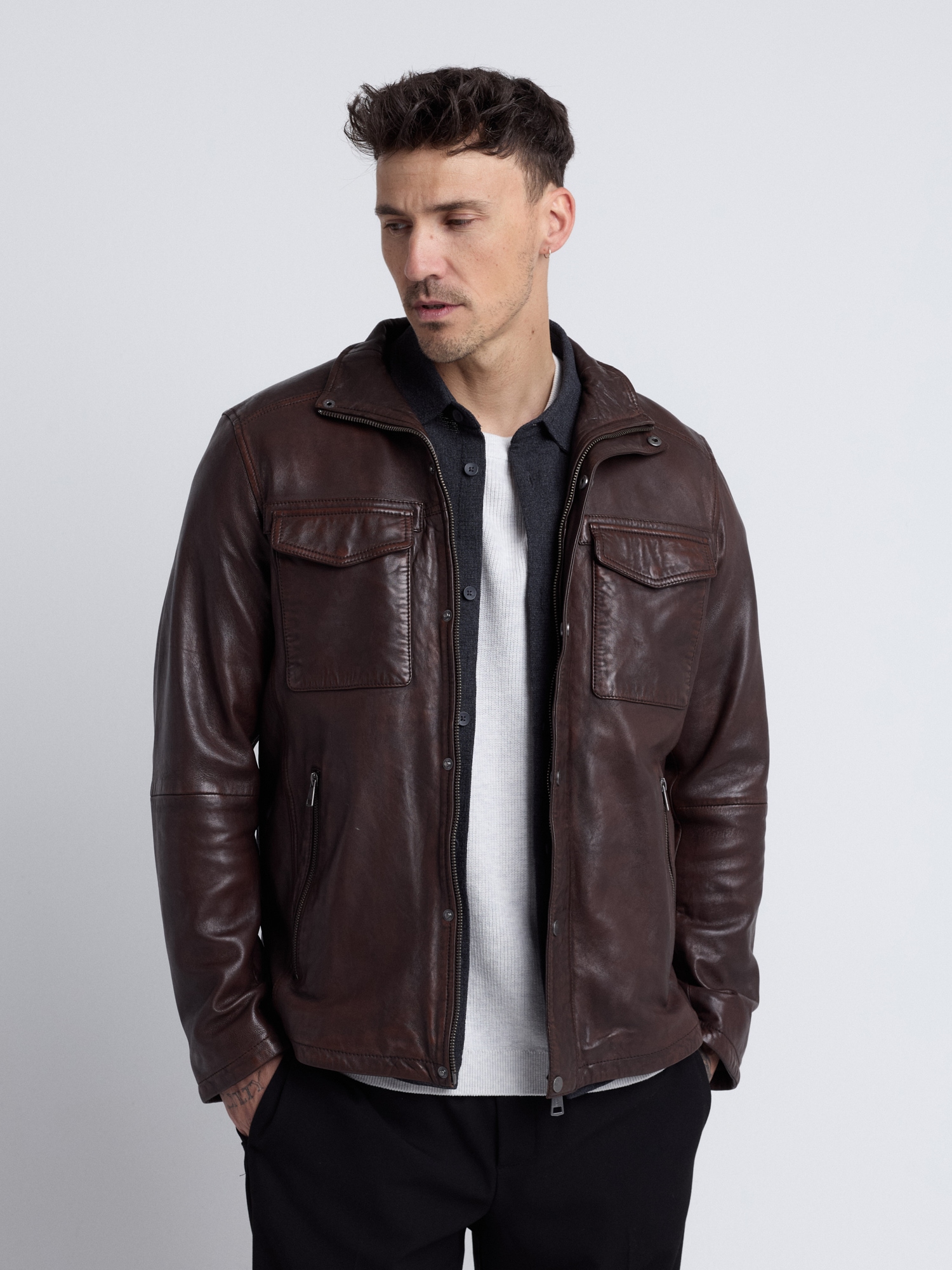 JCC Lederjacke "31025219"