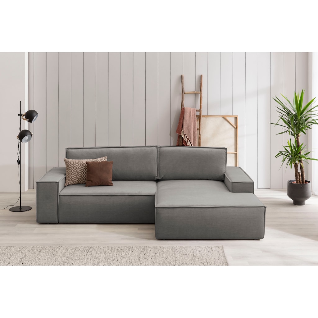 Home affaire Ecksofa »SHERWOOD Schlafsofa 267 cm«