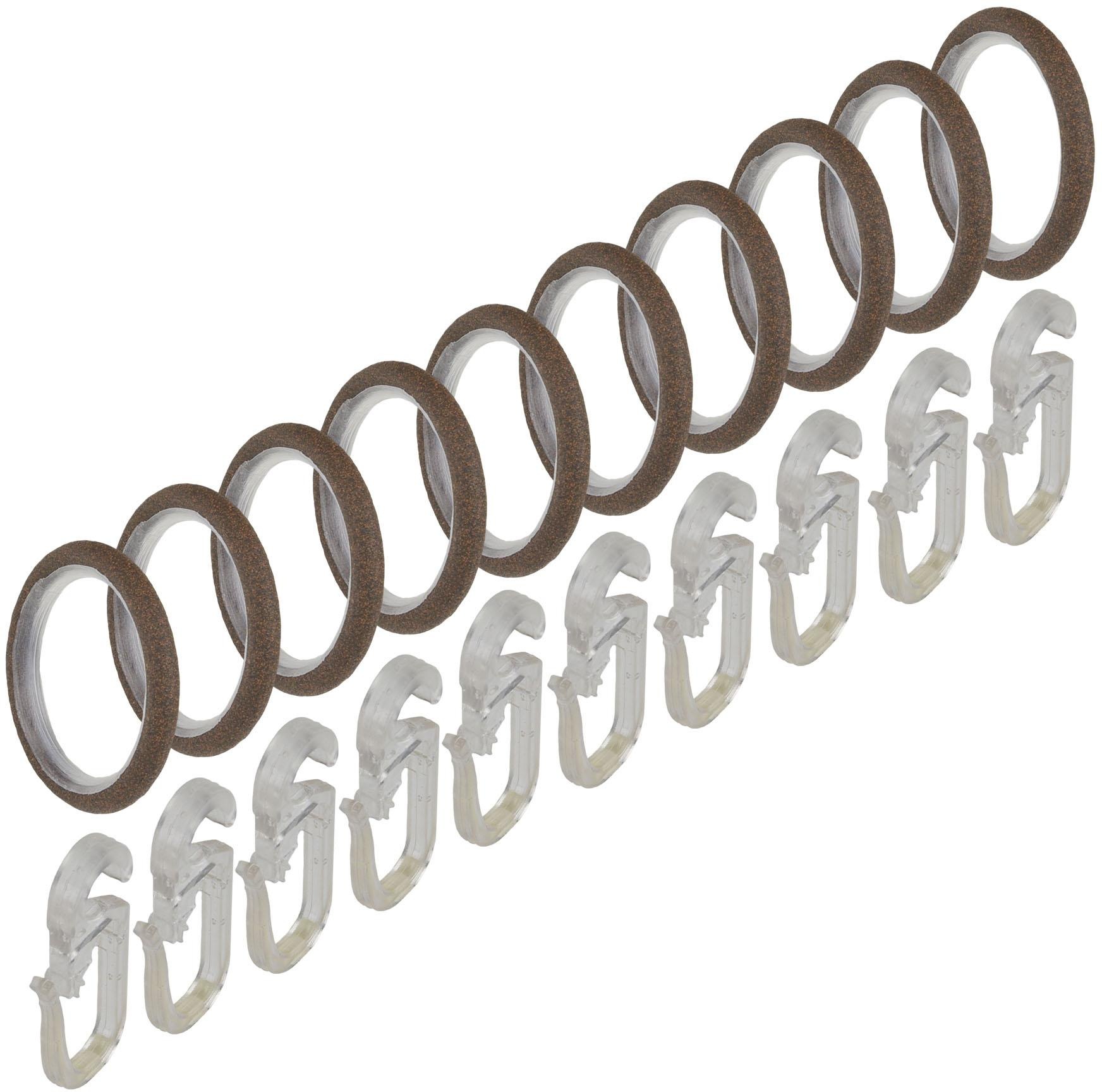 Liedeco Gardinenstange »Esp Spirale«, 2 läufig-läufig, Fixmaß, 2-läufig im  Fixmaß Ø 16 mm | BAUR