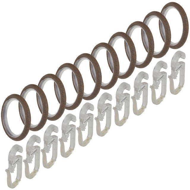 Liedeco Gardinenstange »Esp Spirale«, 2 läufig-läufig, Fixmaß, 2-läufig im  Fixmaß Ø 16 mm | BAUR