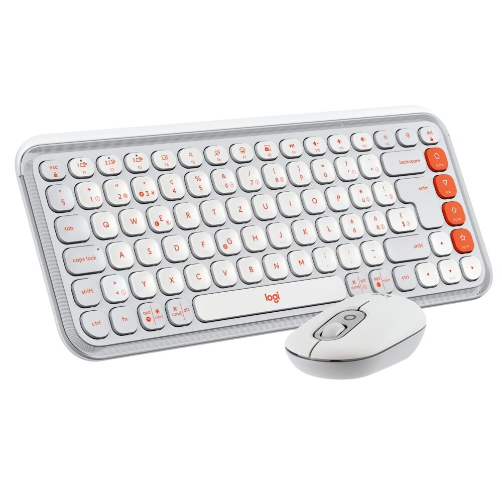 Logitech Tastatur- und Maus-Set »POP ICON COMBO - FRA - CENTRAL-419«