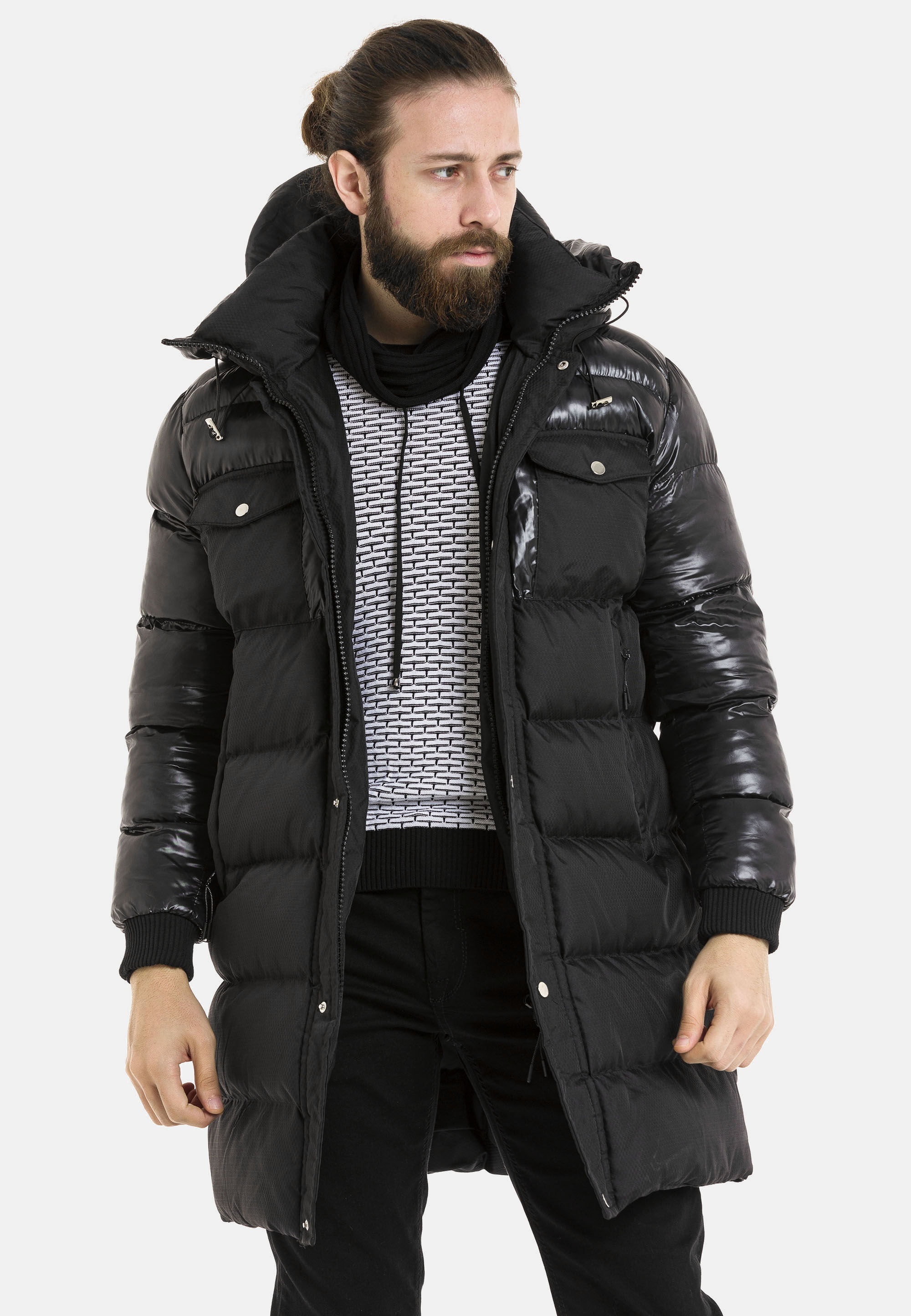 Cipo & Baxx Cipo & Baxx Winterjacke »Jacke« su Kap...