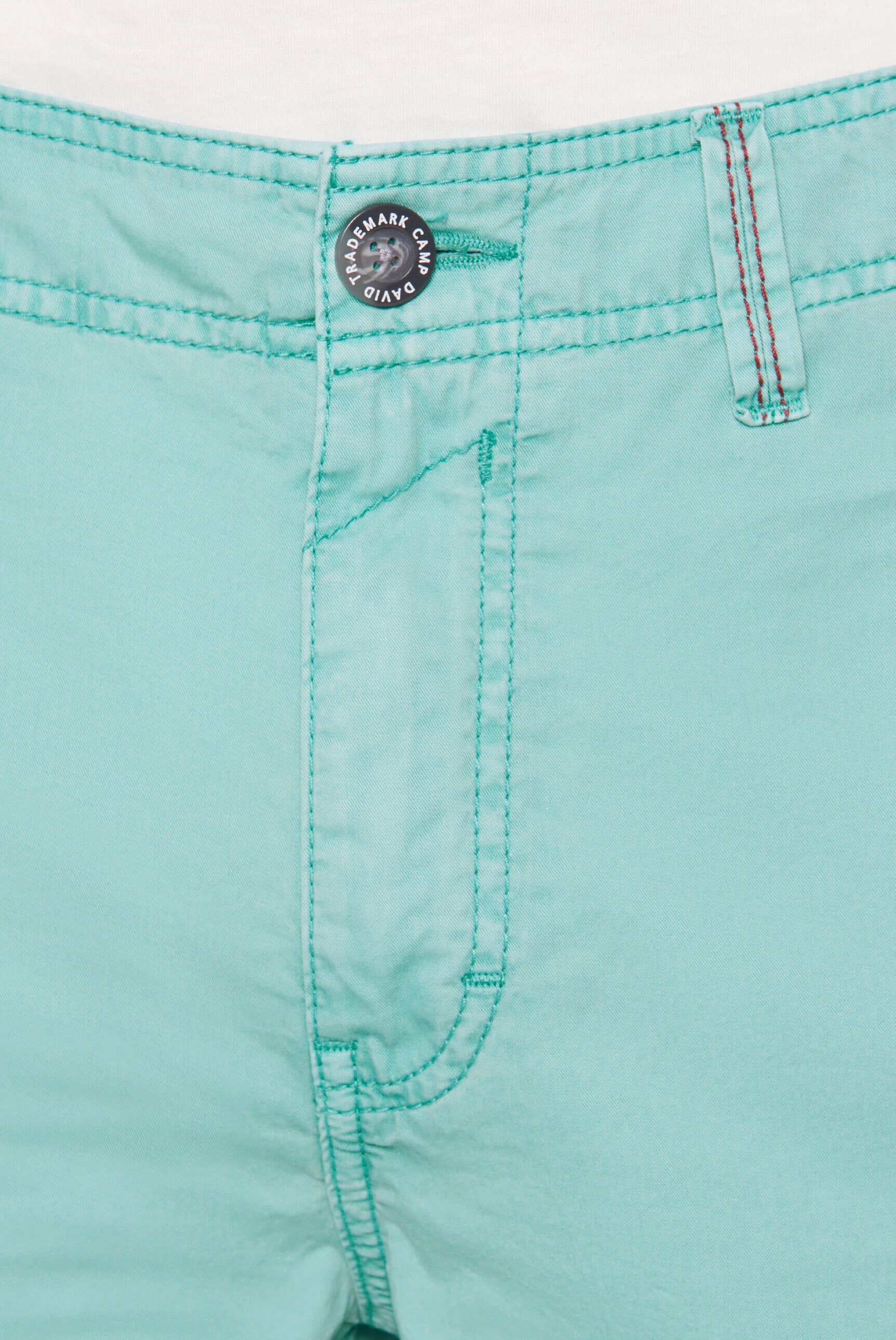 CAMP DAVID Shorts, mit Bindeband am Saum