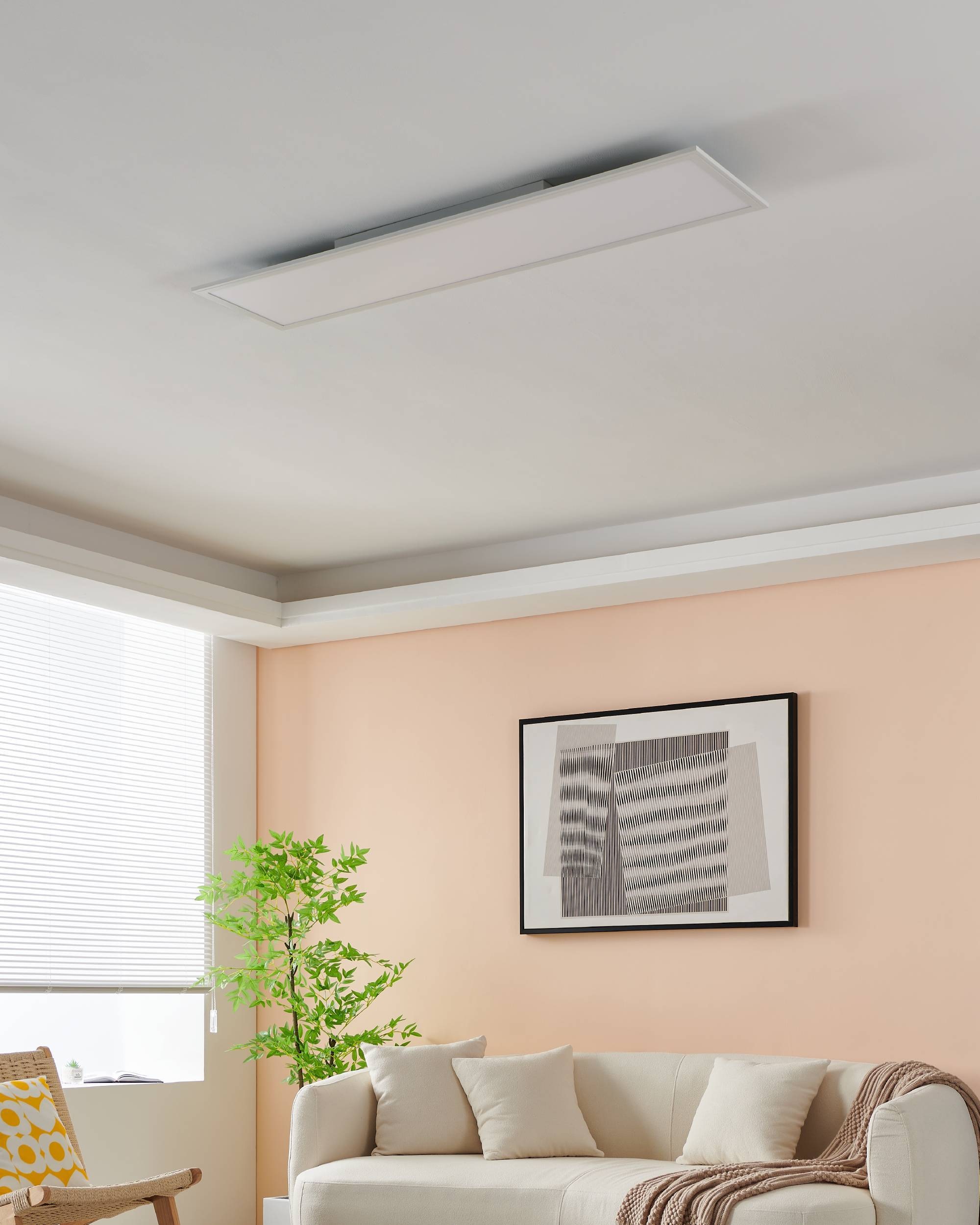 EGLO LED-Deckenleuchte »SALOBRENA-Z«,  in weiß aus Alu / inkl. LED fest integriert - 33,5 Watt