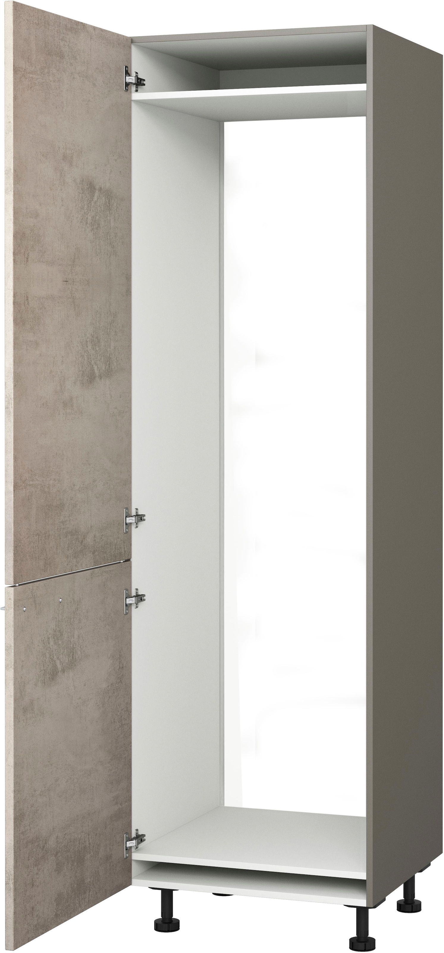 KOCHSTATION "Trea" für integrierte Kühl-Gefrierkombi 176,6 cm, Breite 60 cm, Höhe 195 cm