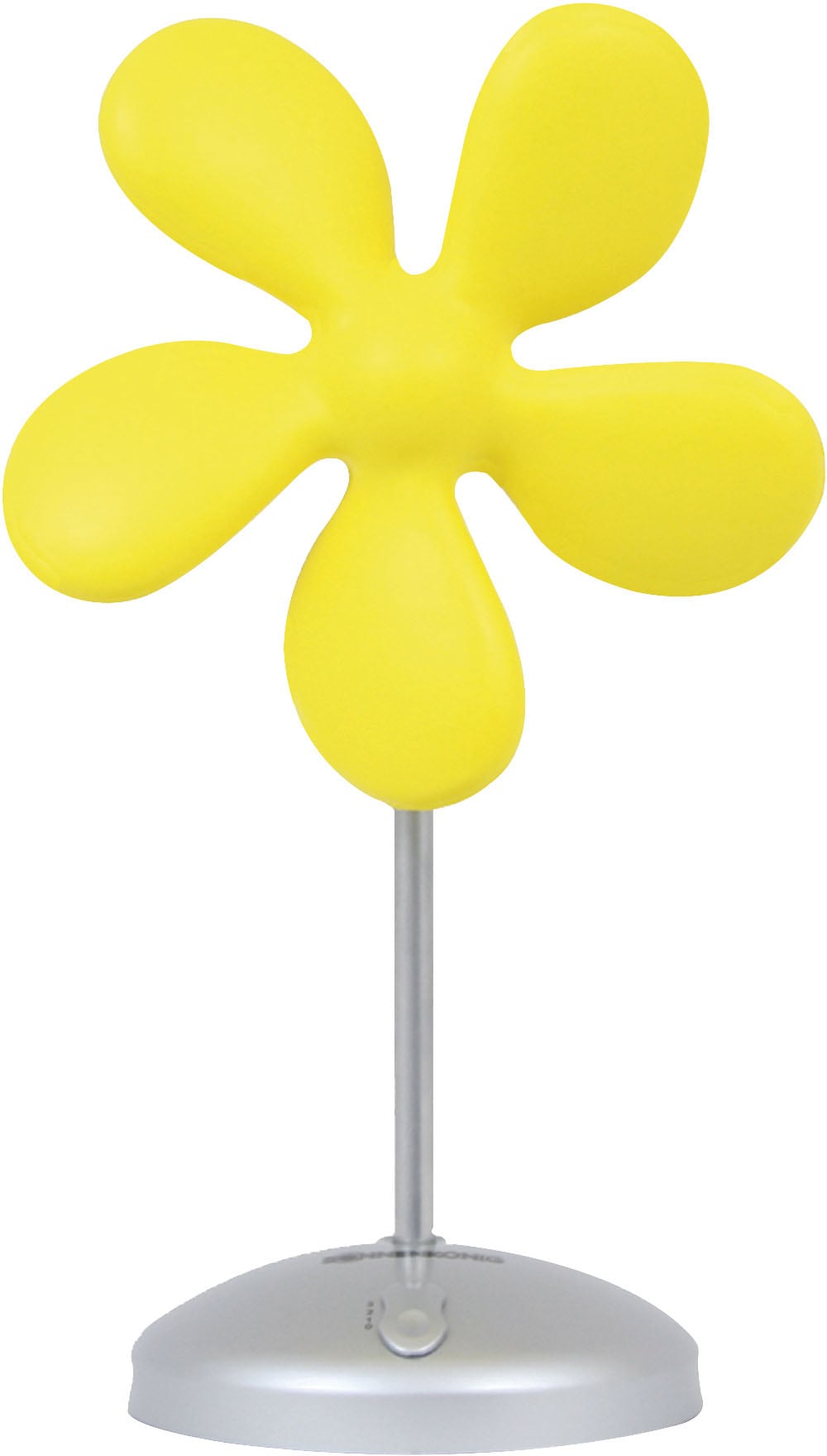 Sonnenkönig Tischventilator "Flower Fan gelb", 3 Ventilationsstufen, einfache Bedienung