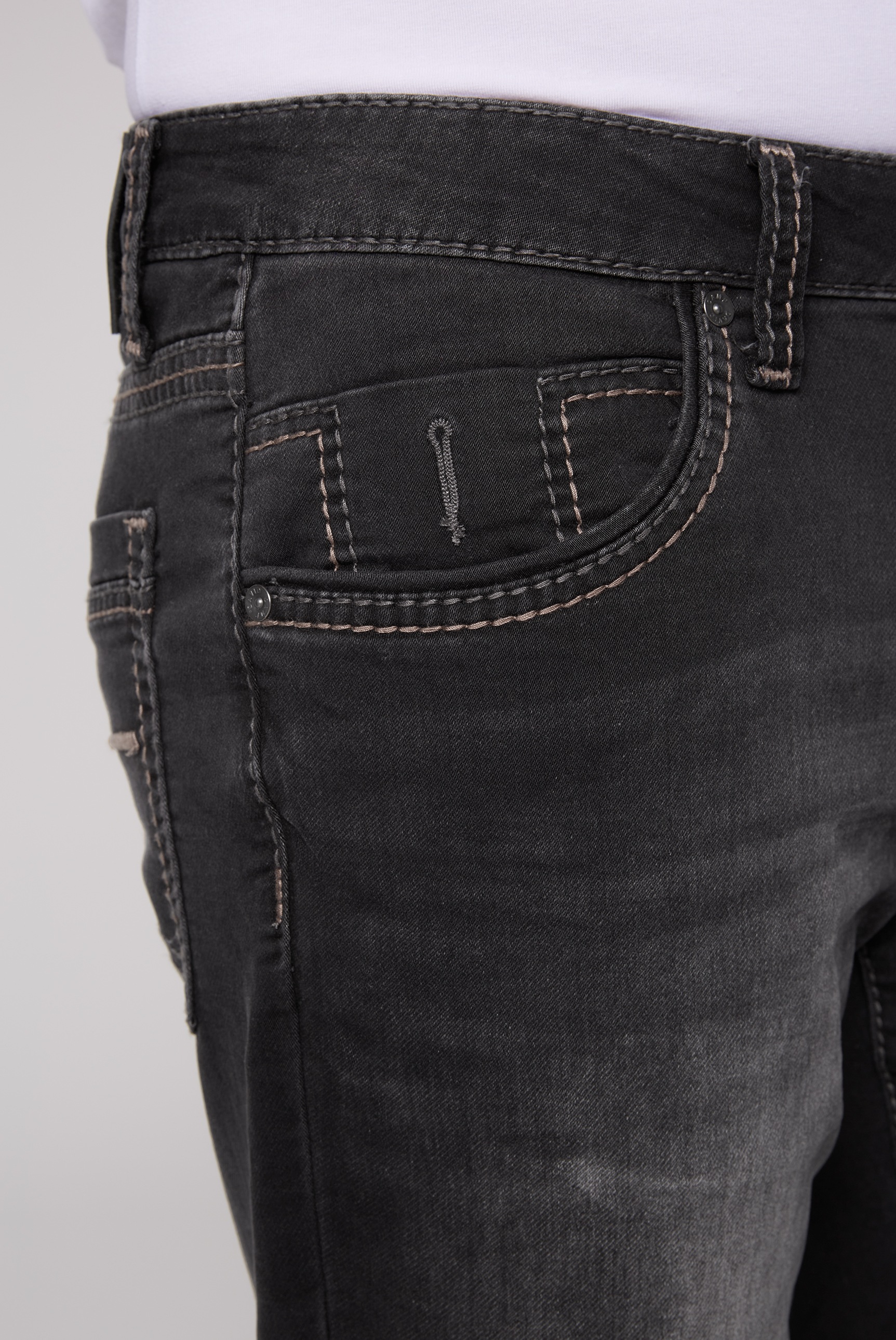 CAMP DAVID Slim-fit-Jeans, mit normaler Leibhöhe