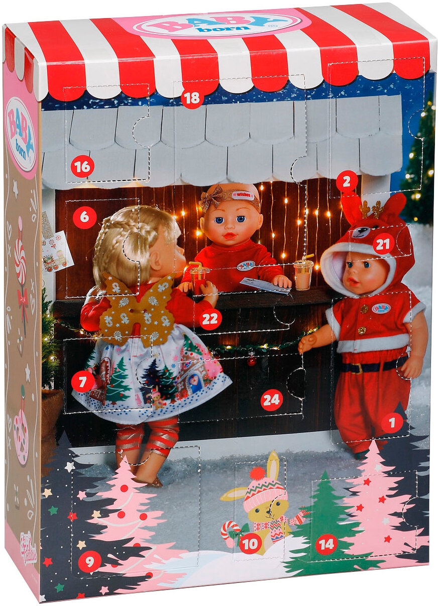 Baby Born Adventskalender »BABY born 43 cm«, ab 3 Jahren