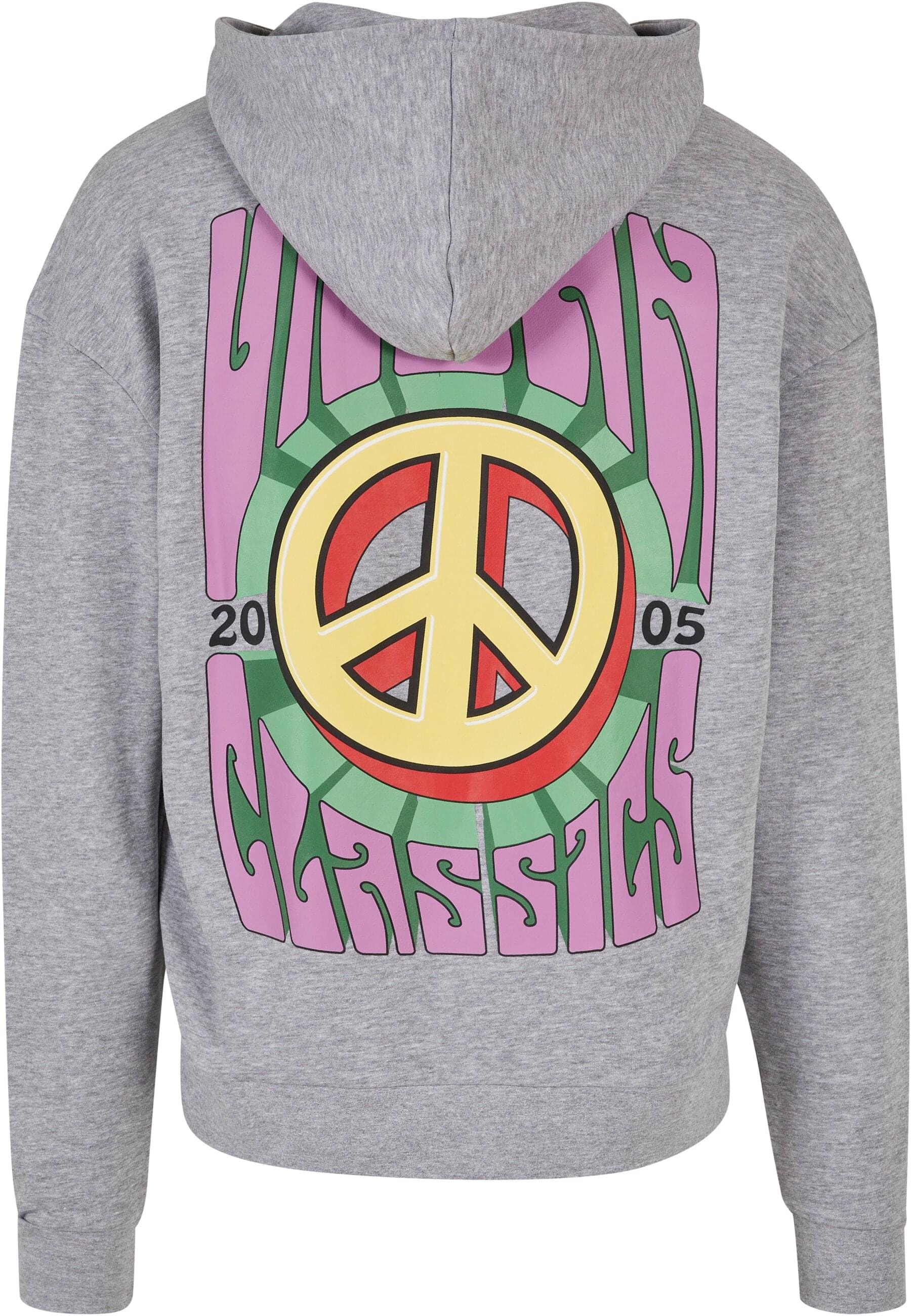 URBAN CLASSICS Sweatshirt »Urban Classics Herren Big Peace Hoody«, (1 tlg.)