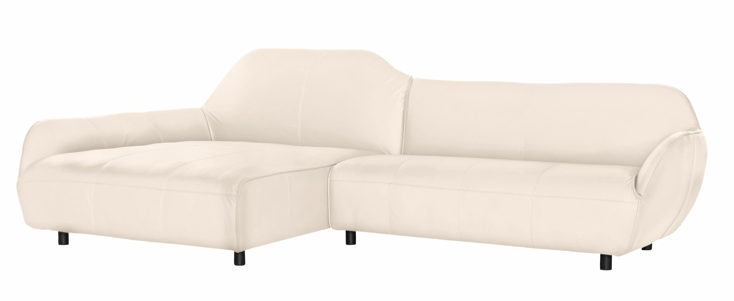 Creation BY ROLF BENZ Ecksofa »CR.480, Designecksofa, L-Form«, Wahlweise aus Leder oder Chenille
