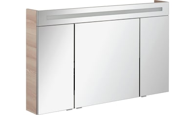 Black Friday FACKELMANN Spiegelschrank »CL 120 - weiß«, Badmöbel Breite 120  cm, 3 Türen, doppelseitig verspiegelt | BAUR
