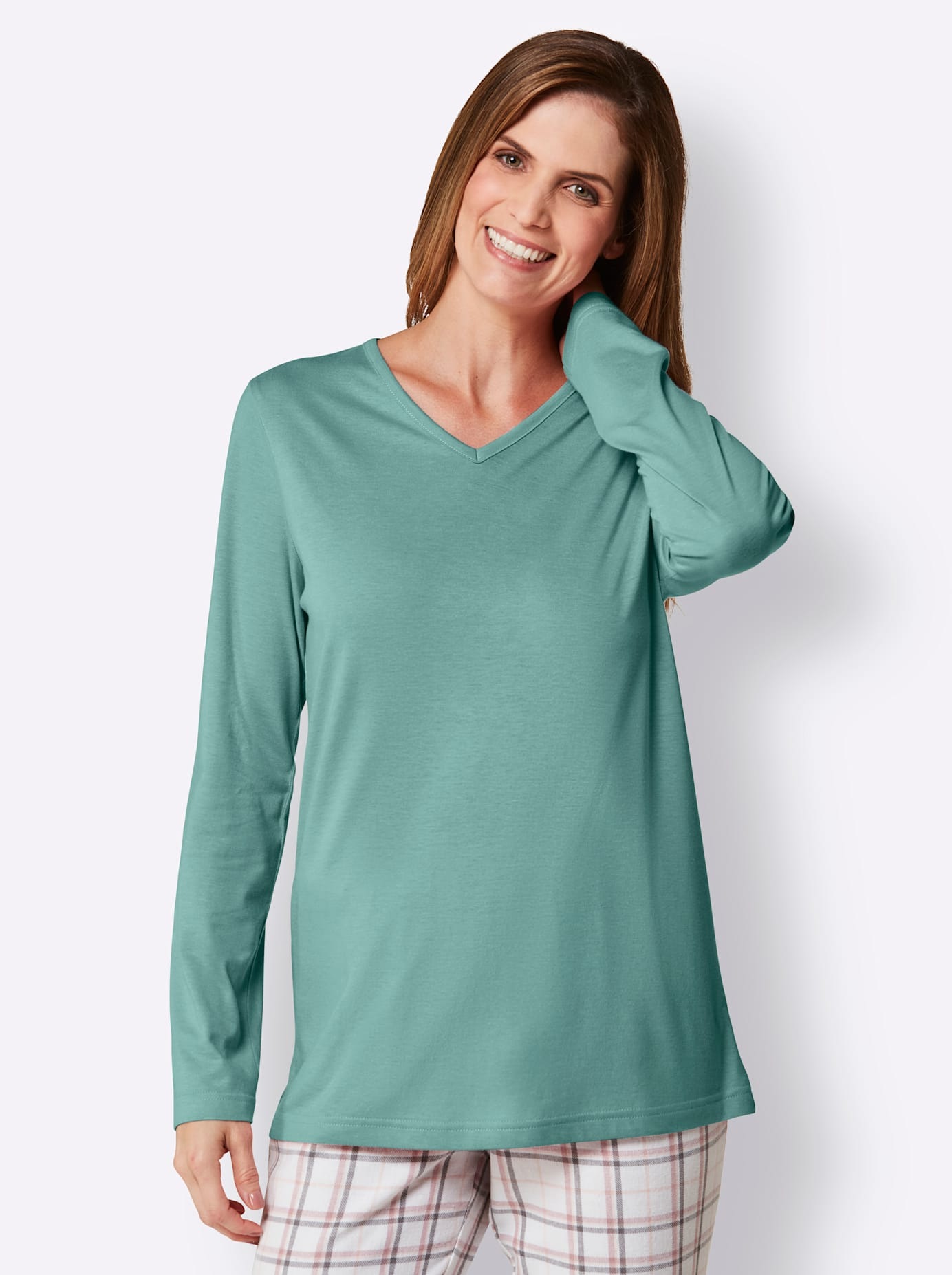 wäschepur Pyjamaoberteil "Schlafanzug-Shirt", (1 tlg.) günstig online kaufen