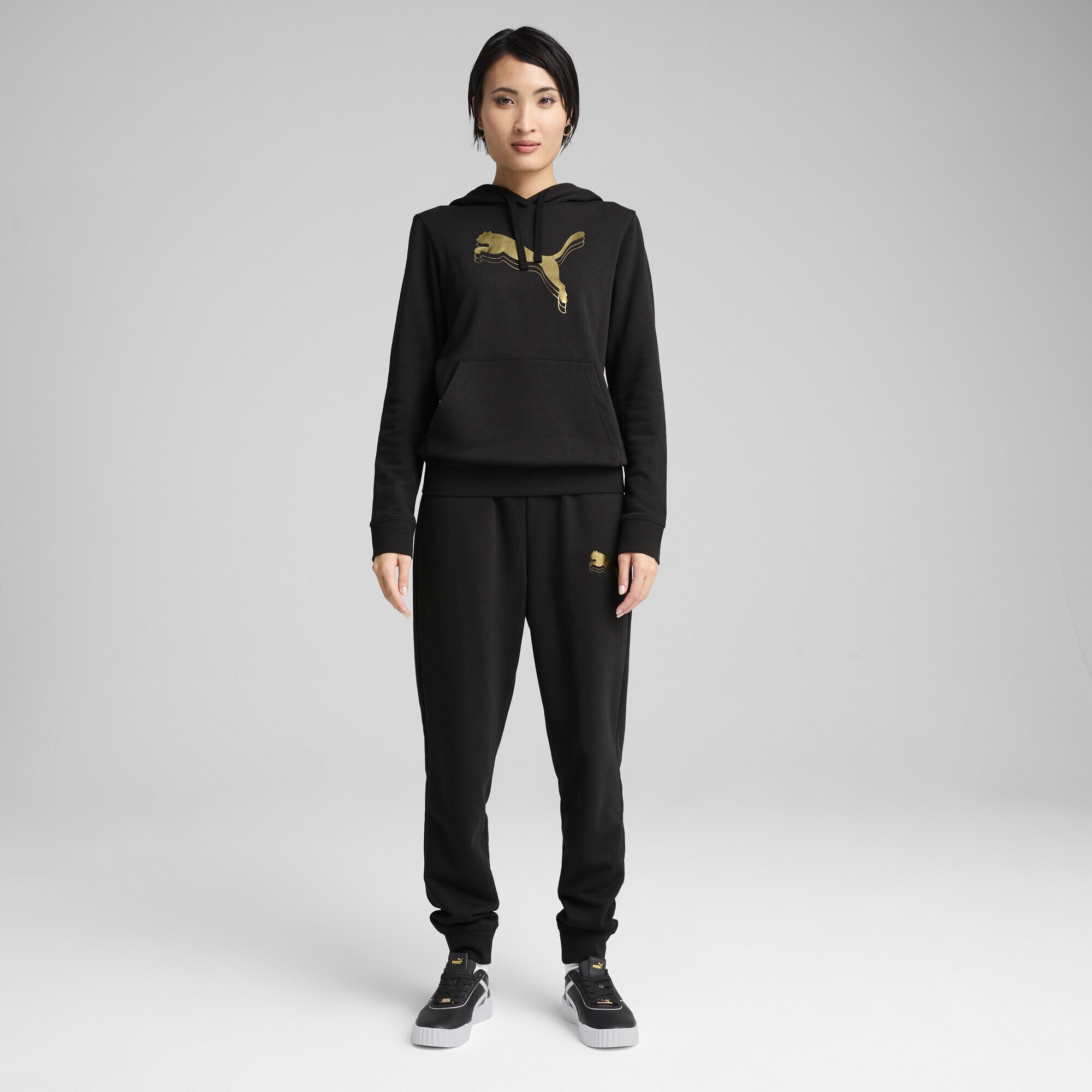 PUMA Hoodie »ESS METALLIC Hoodie Damen«