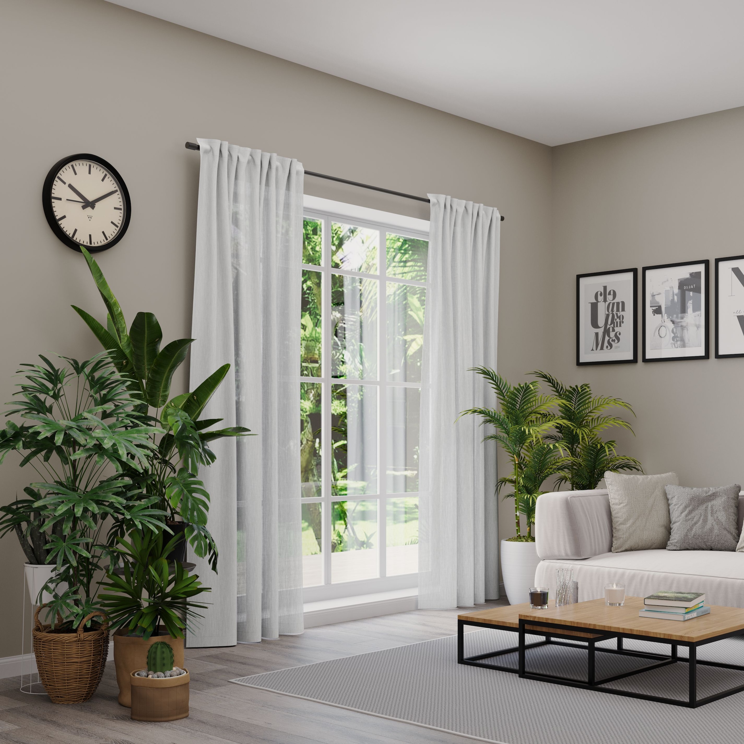 Neutex for you Vorhang "Libre-ECO" Multifunktionsband 1 Stk. tlg. günstig online kaufen