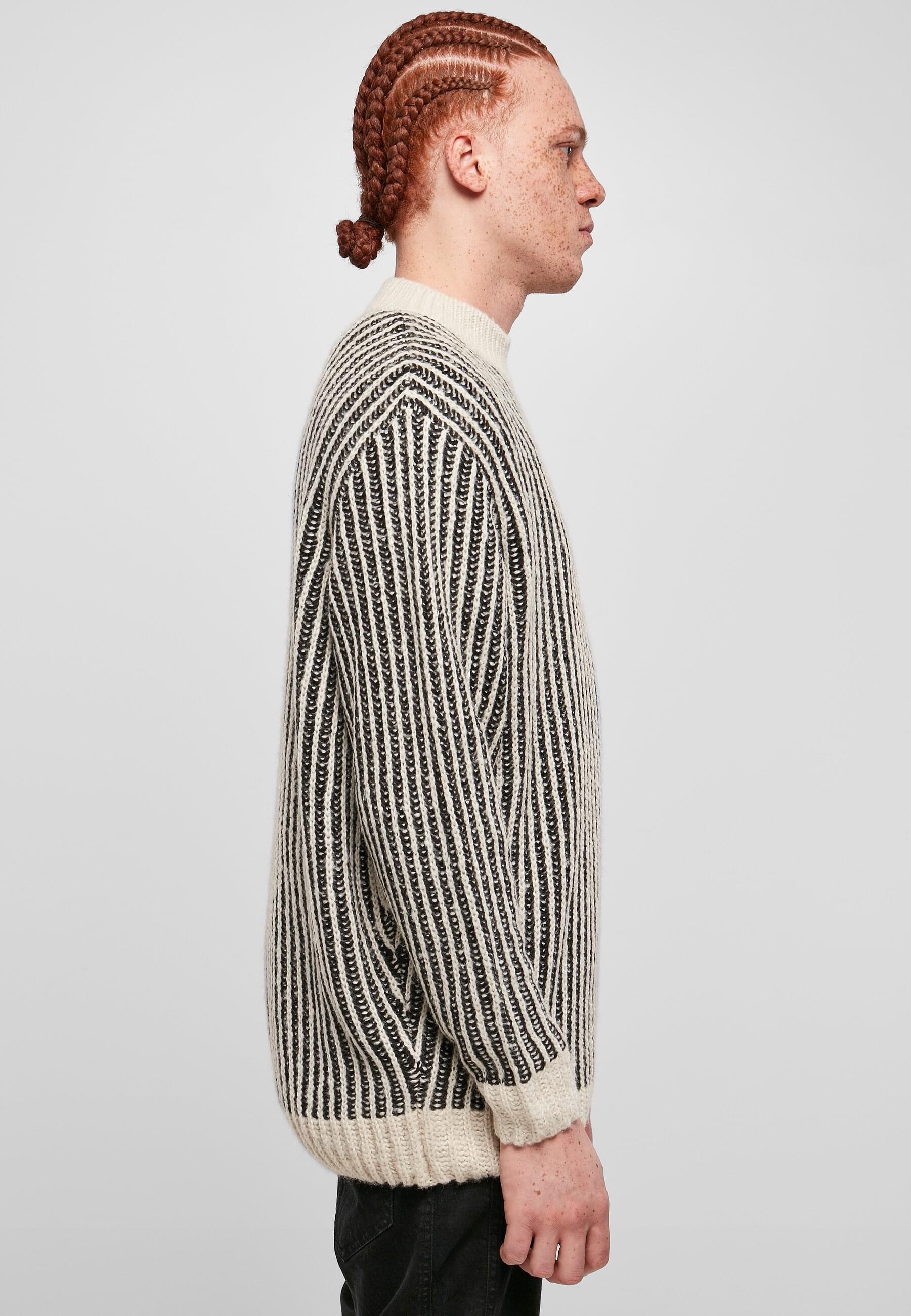 URBAN CLASSICS Rundhalspullover »Urban Classics Herren Oversized Two Tone Sweater«