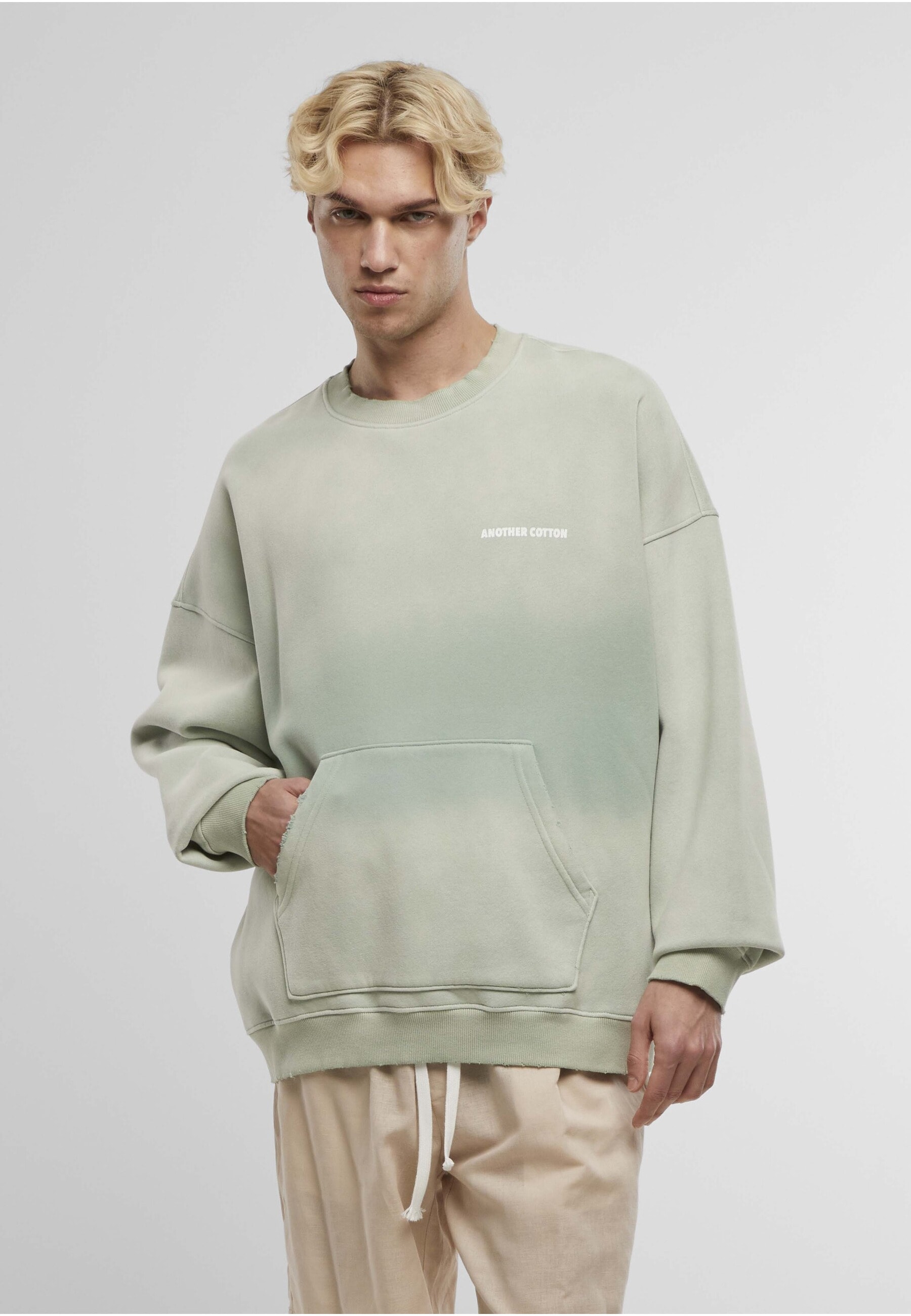 Another Cotton Lab Sweater »Another Cotton Lab Matcha Oversized Washed Sweater«, 1
