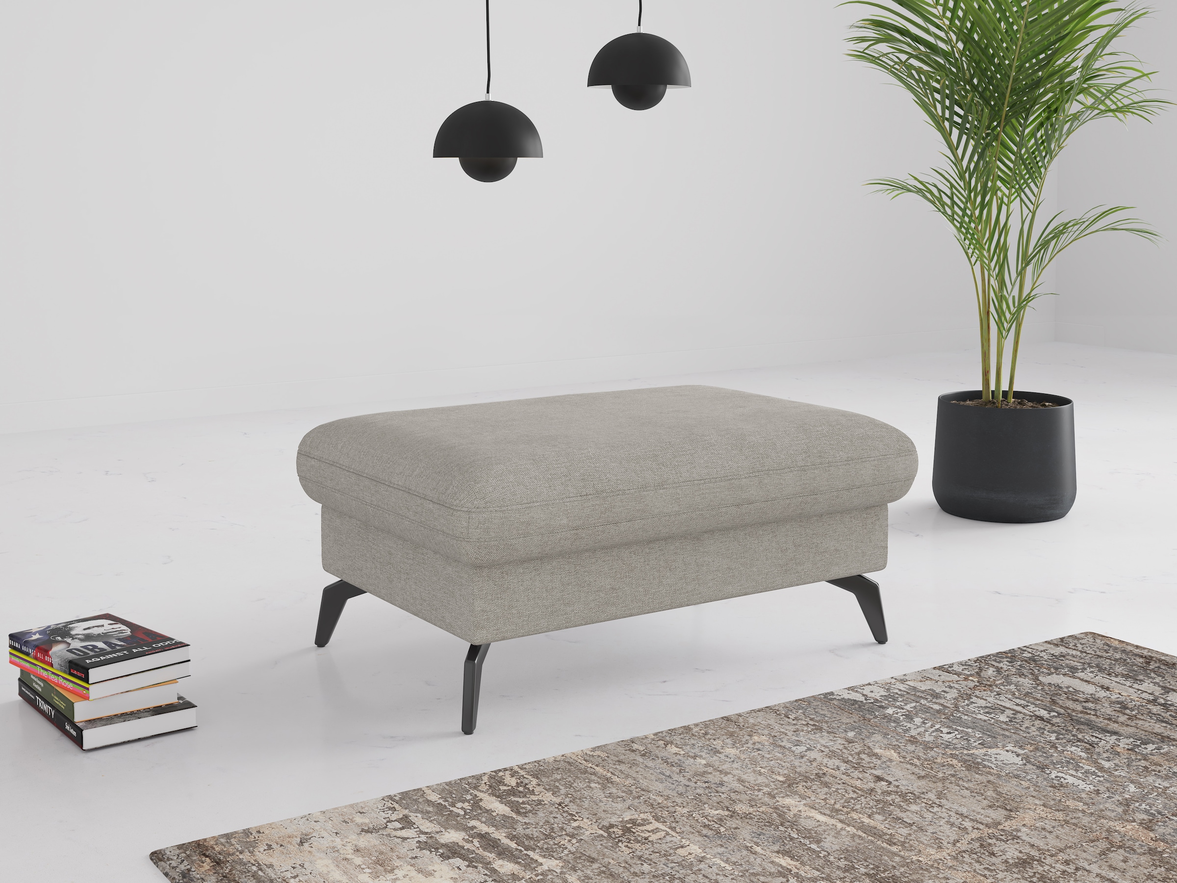 Stauraumhocker SIT & MORE "Morris Jubi, B: 103 cm", beige (nature), B:103cm H:44cm T:69cm, 100% Polyester, Hocker, mit Stauraum, individuell kombinierbar