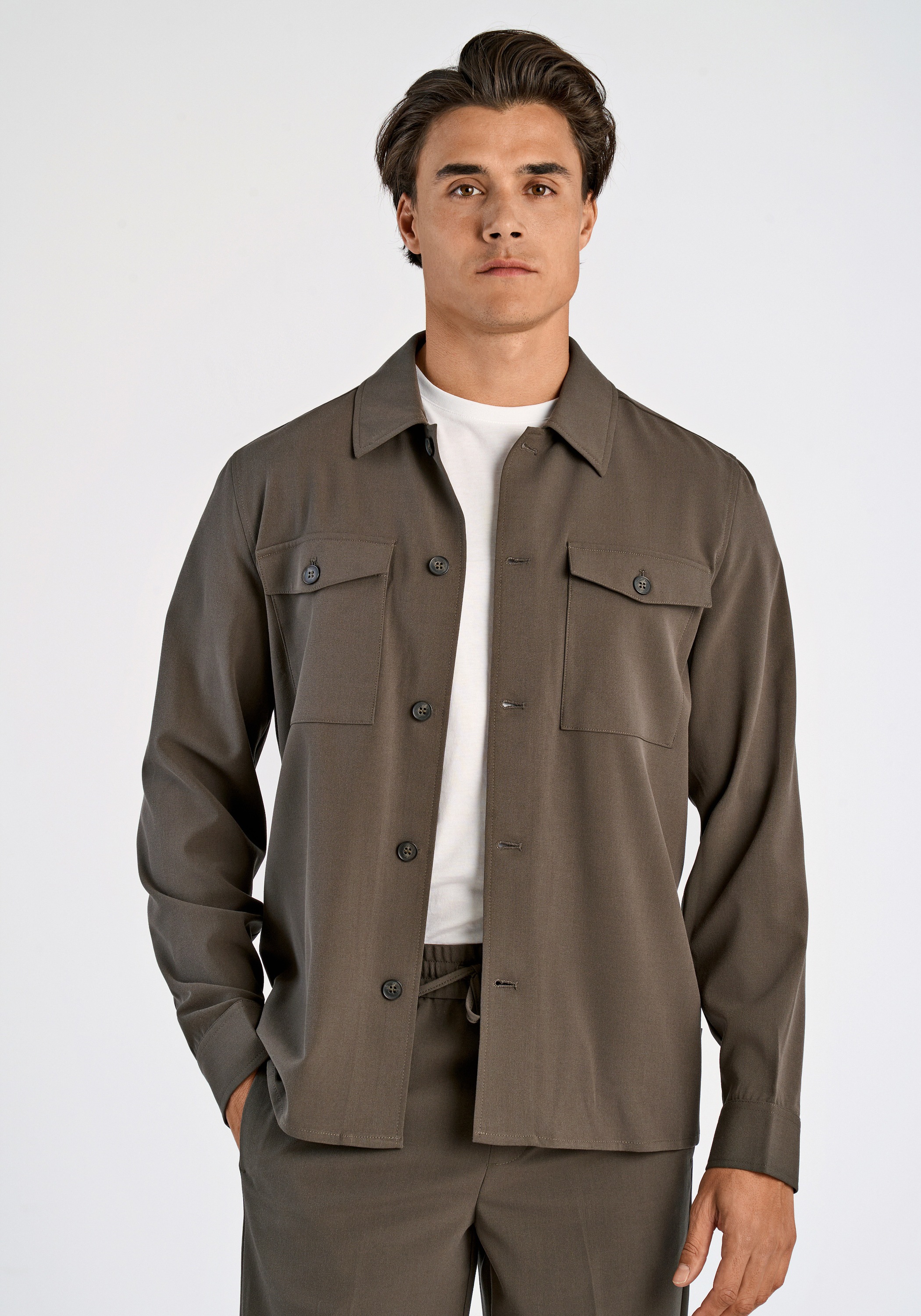 LINDBERGH Outdoorhemd "Hemdjacke Relaxed Fit"