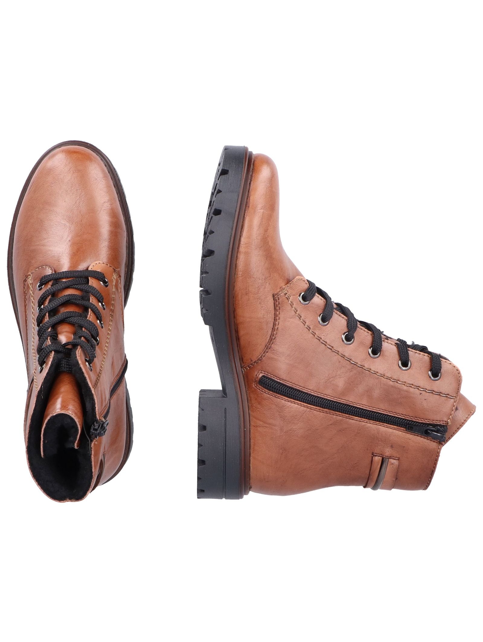 Rieker Schnürstiefelette »Rieker Stiefelette Lederimitat«