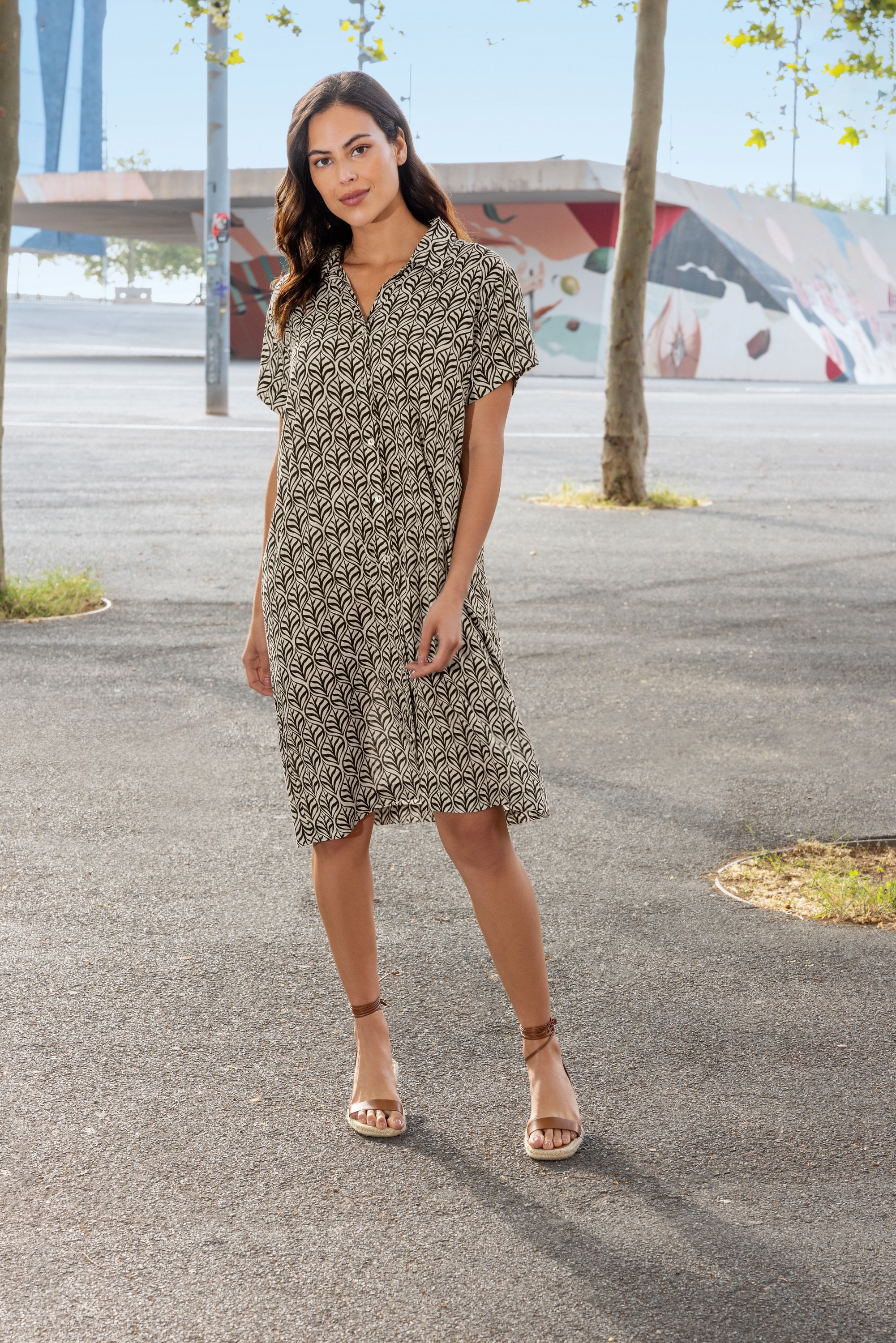 Blue Seven Sommerkleid »Blue Seven Hemdblusenkleid« 1 Stk. tlg.