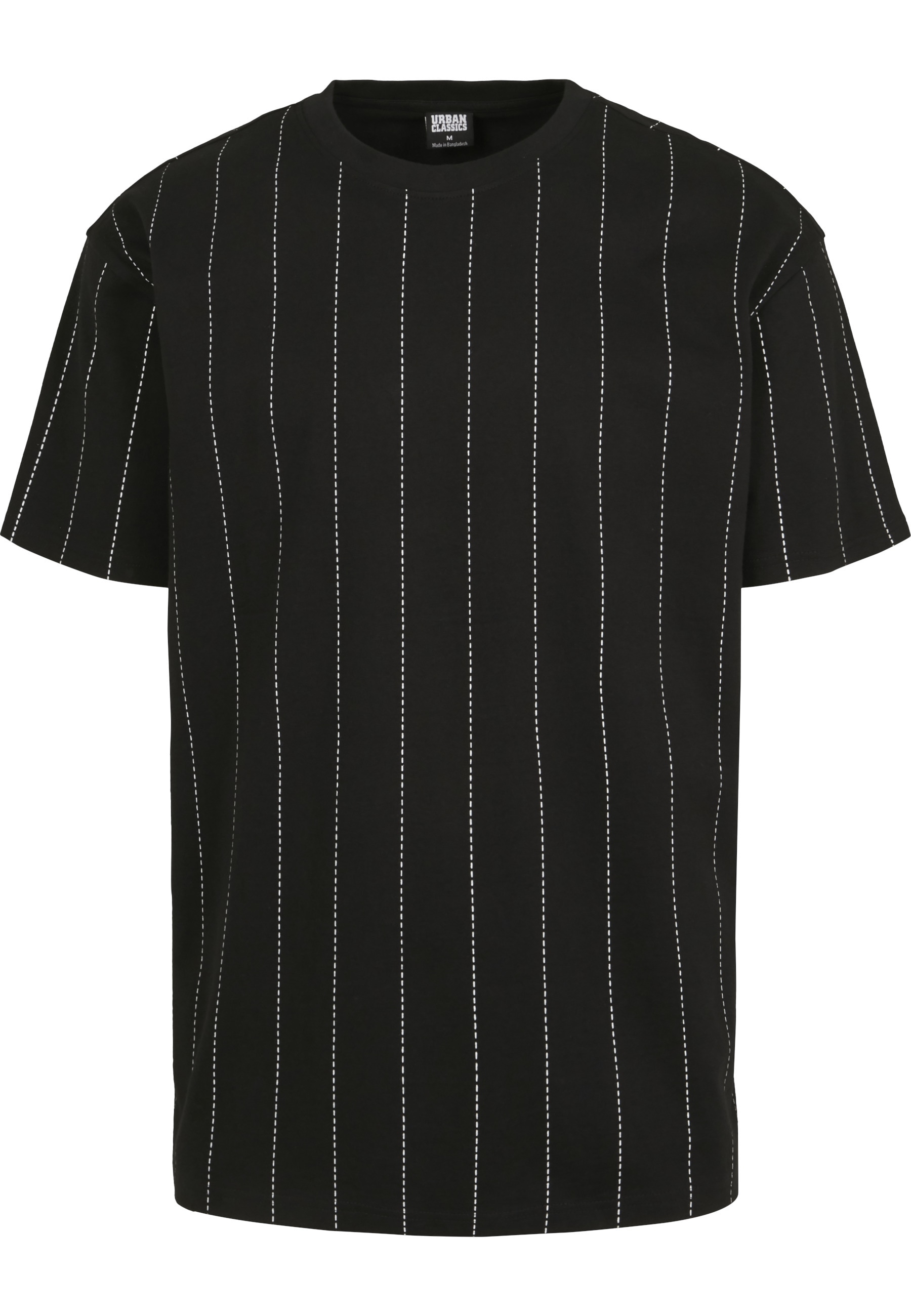 URBAN CLASSICS T-Shirt "Urban Classics Herren Oversized Pinstripe Tee" 1 Stk.