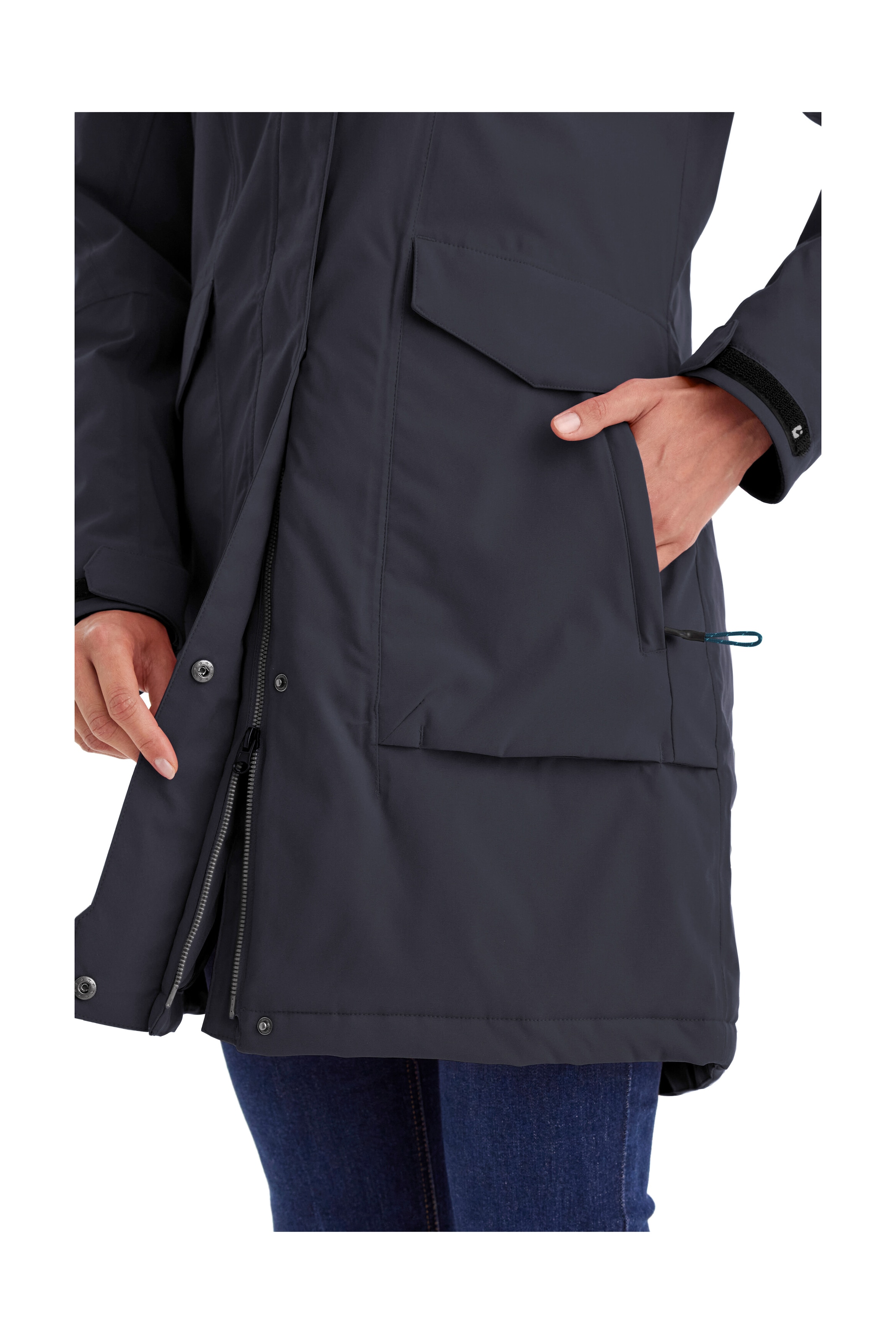 Killtec Parka »Damen Funktionsparka« Wasserdichter, atmungsaktiver Damenparka mit abnehmbarer Kapuze