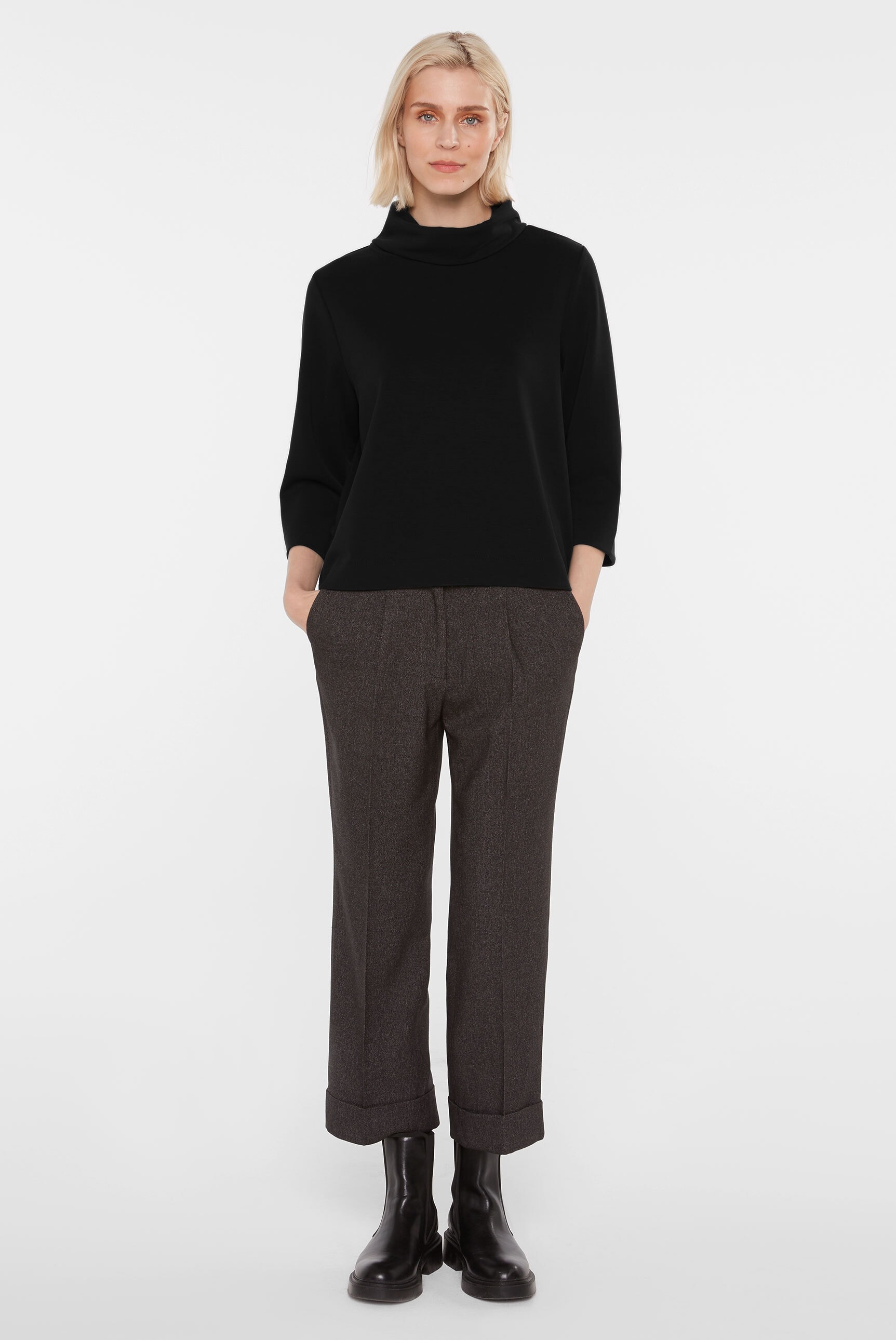 SENSES.THE LABEL 3/4-Arm-Shirt
