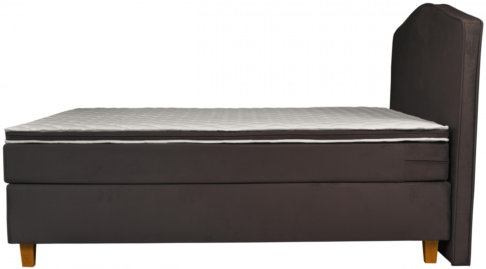 INOSIGN Boxspringbett »Jalma«, Füße aus massiver Birke ; Inkl. Topper