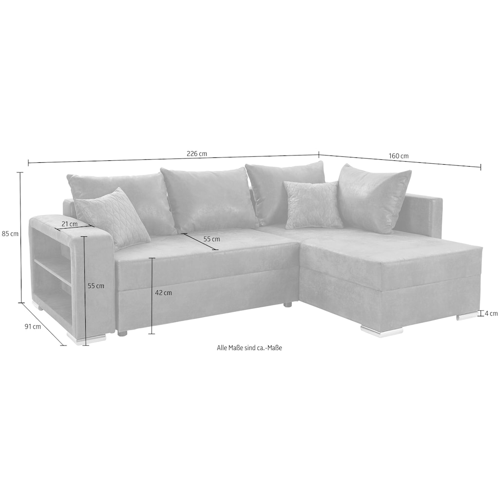 COLLECTION AB Ecksofa »John«