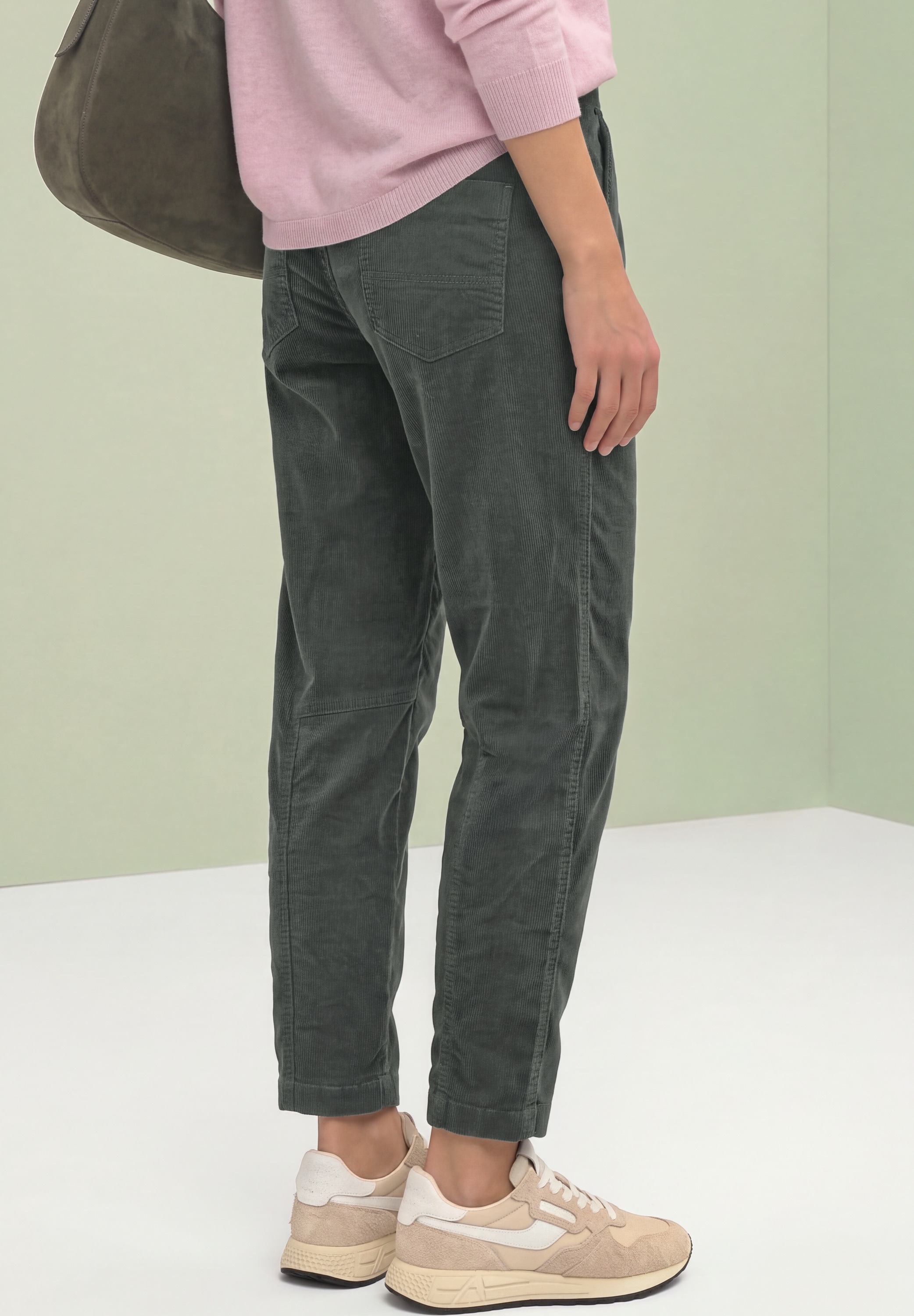 STREET ONE Cordhose  im Barrel Fit / Eingrifftaschen