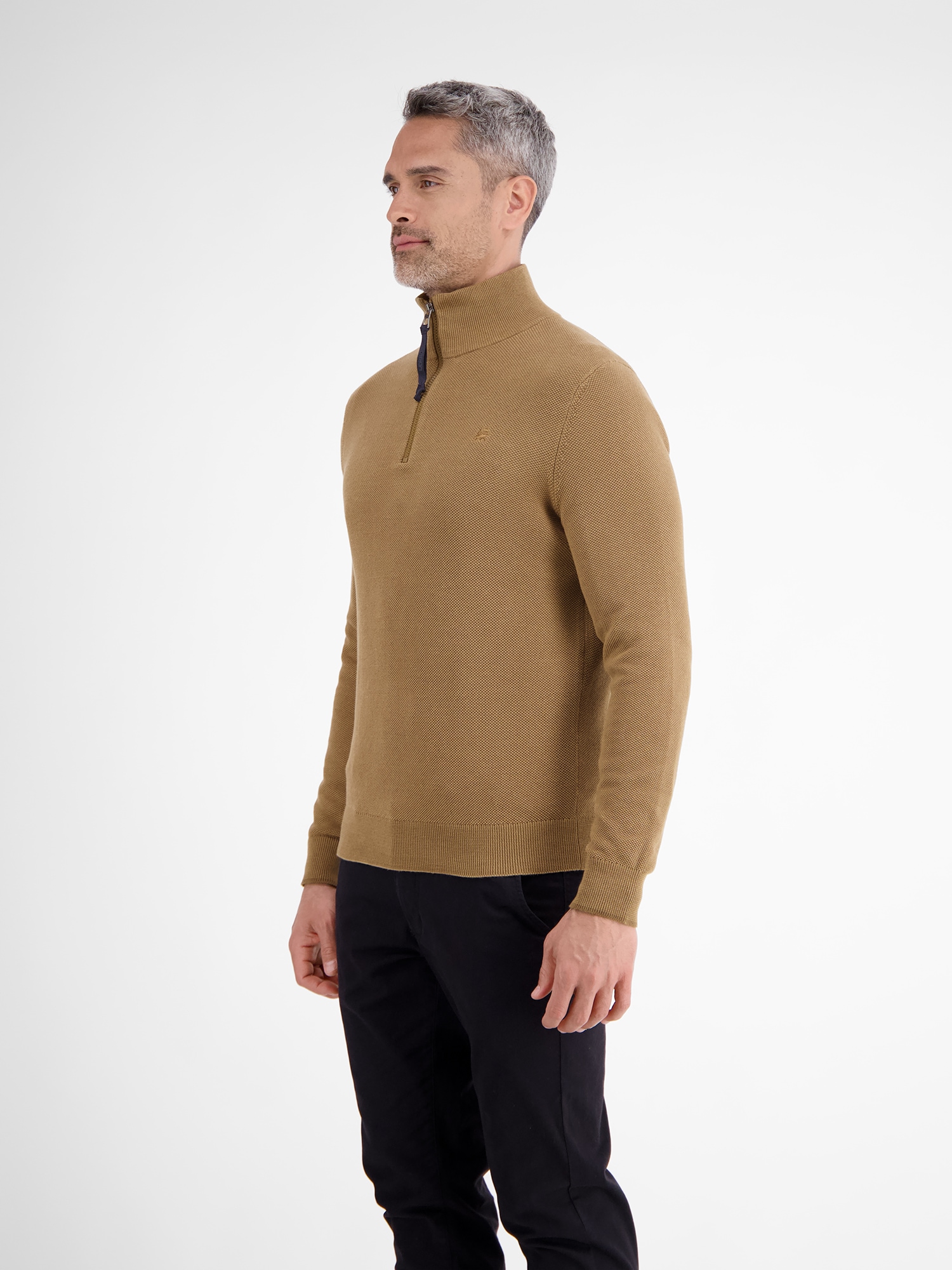 LERROS Troyer »LERROS Herren Stricktroyer in lebendiger Optik«