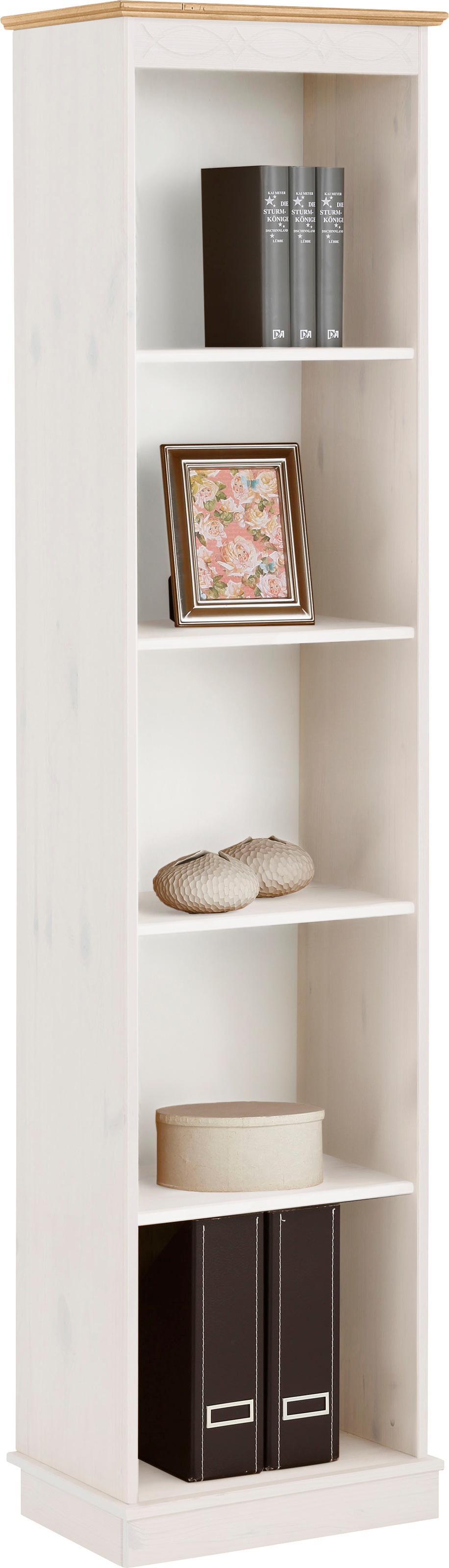 OTTO home Bücherregal "Indra" aus massiver Kiefer, in verscheidenen Höhen, günstig online kaufen