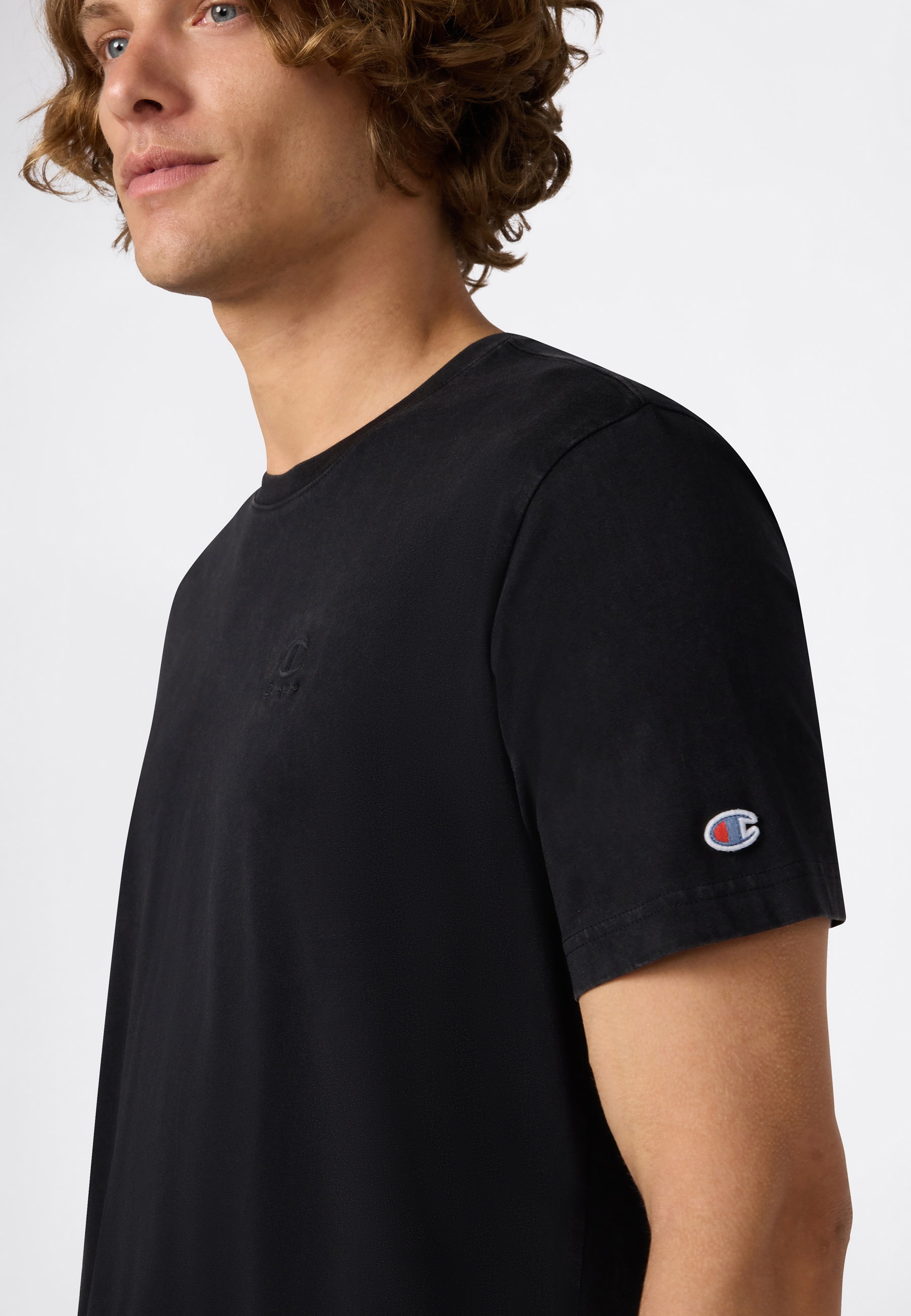 Champion T-Shirt »ICONS Wash Crewneck T-Shirt«, (1 tlg.)