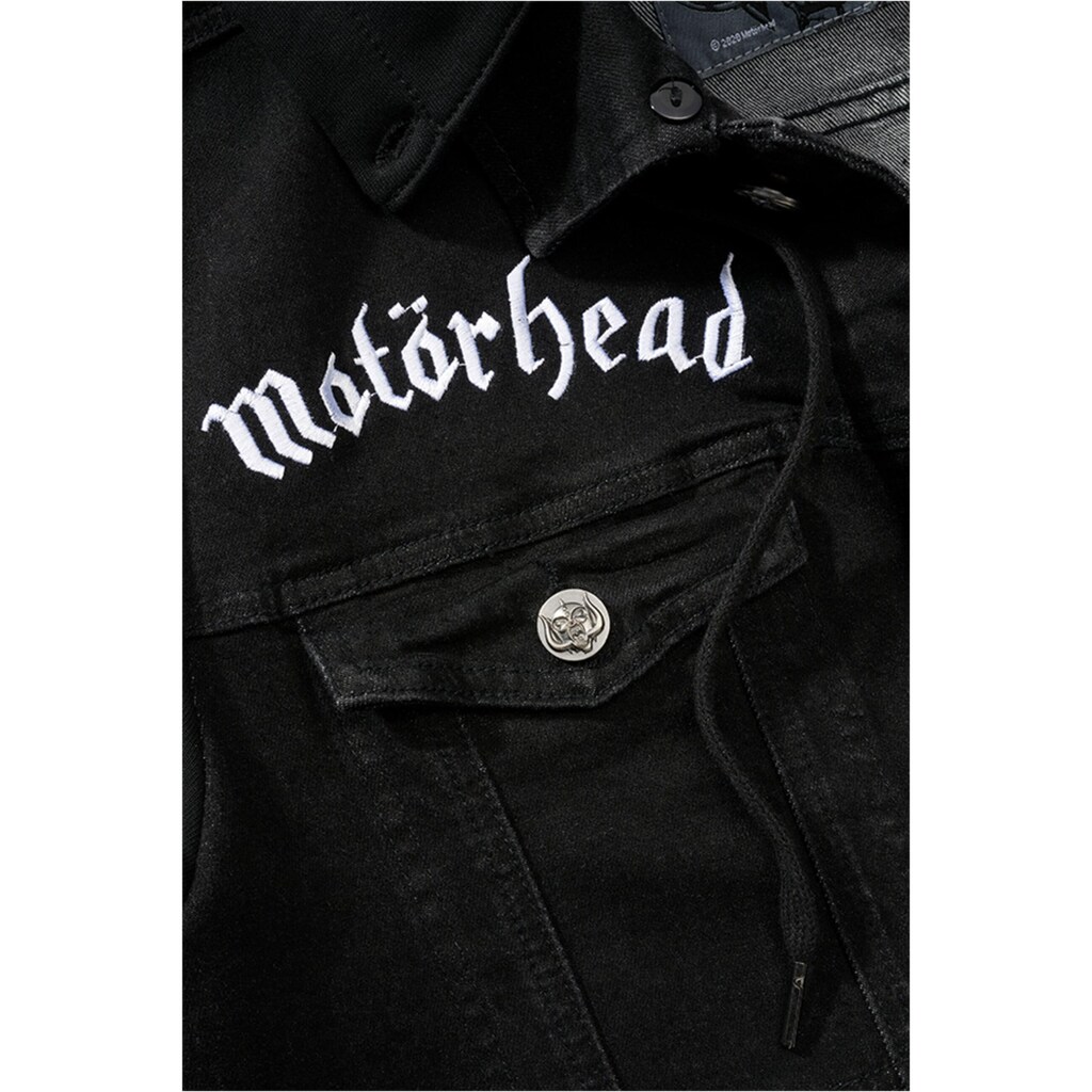 Brandit Jeansjacke »Brandit Herren Motörhead Cradock Denimjacket«, (1 St.), mit Kapuze