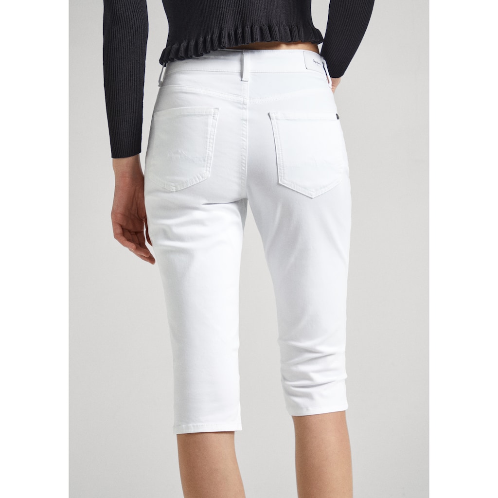 Pepe Jeans Caprijeans »SKINNY CROP«, mit kleinen Schlitzen