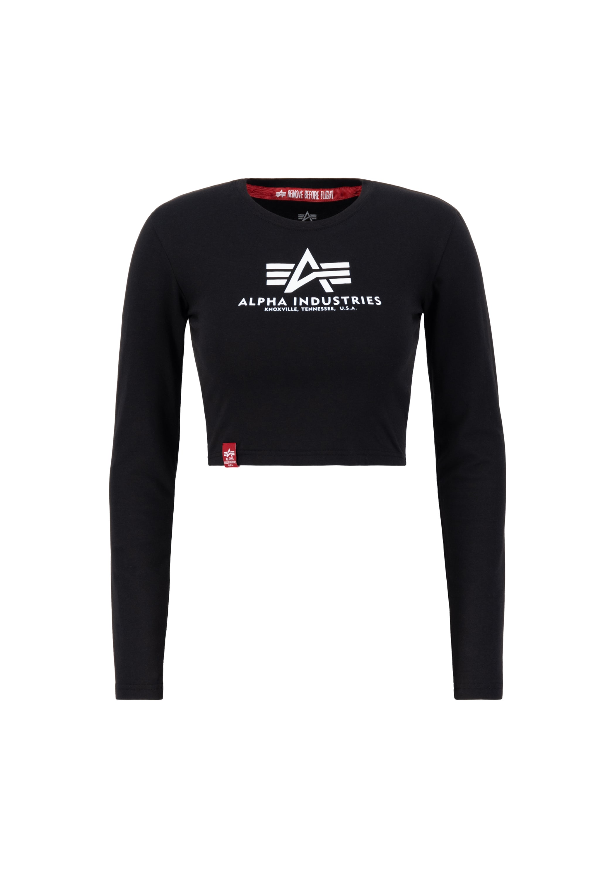 Alpha Industries Sweater "Alpha Industries Women - Longsleeves Basic Cropped LS Wmn"