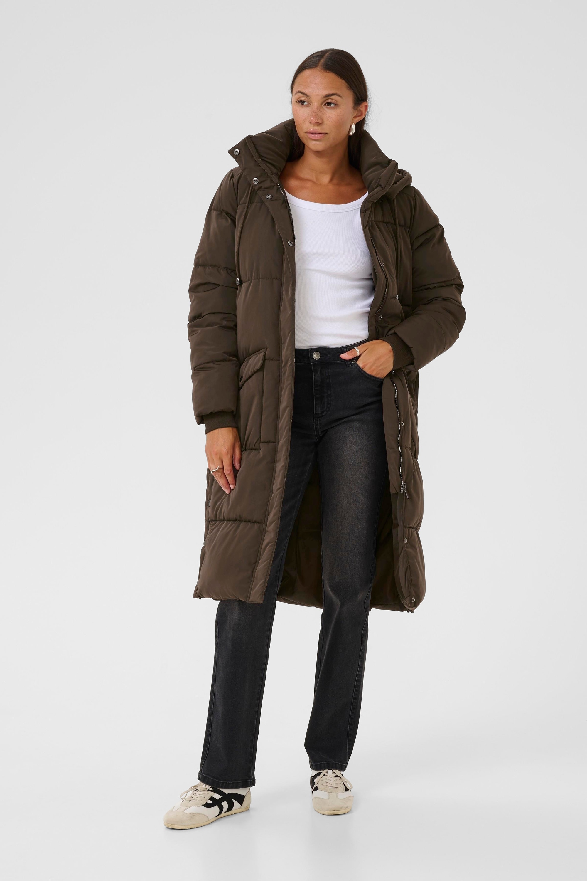 KAFFE Wintermantel »Damen Jacke KAanika«