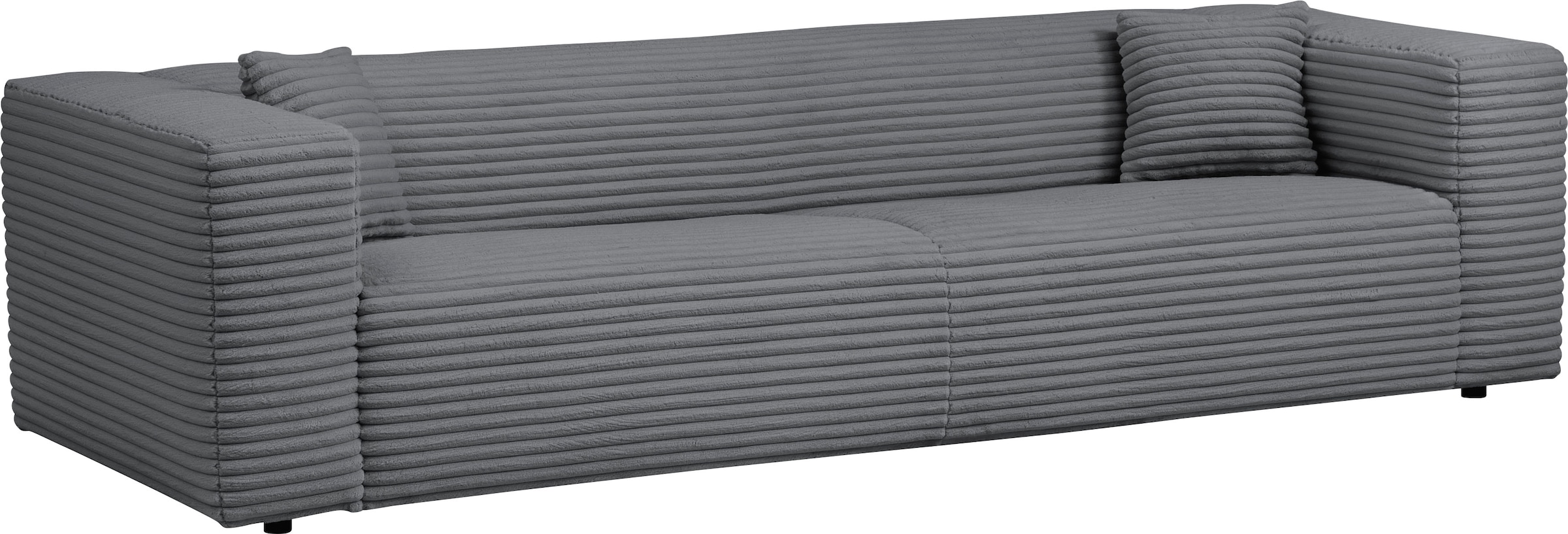 andas 3-Sitzer »BAKELS, Couch in Cord oder Boucle-Stoff, Sofa im modernen Design«, bequemer Sitzkomfort,in 2 Stoffen und 8 Farben lieferbar
