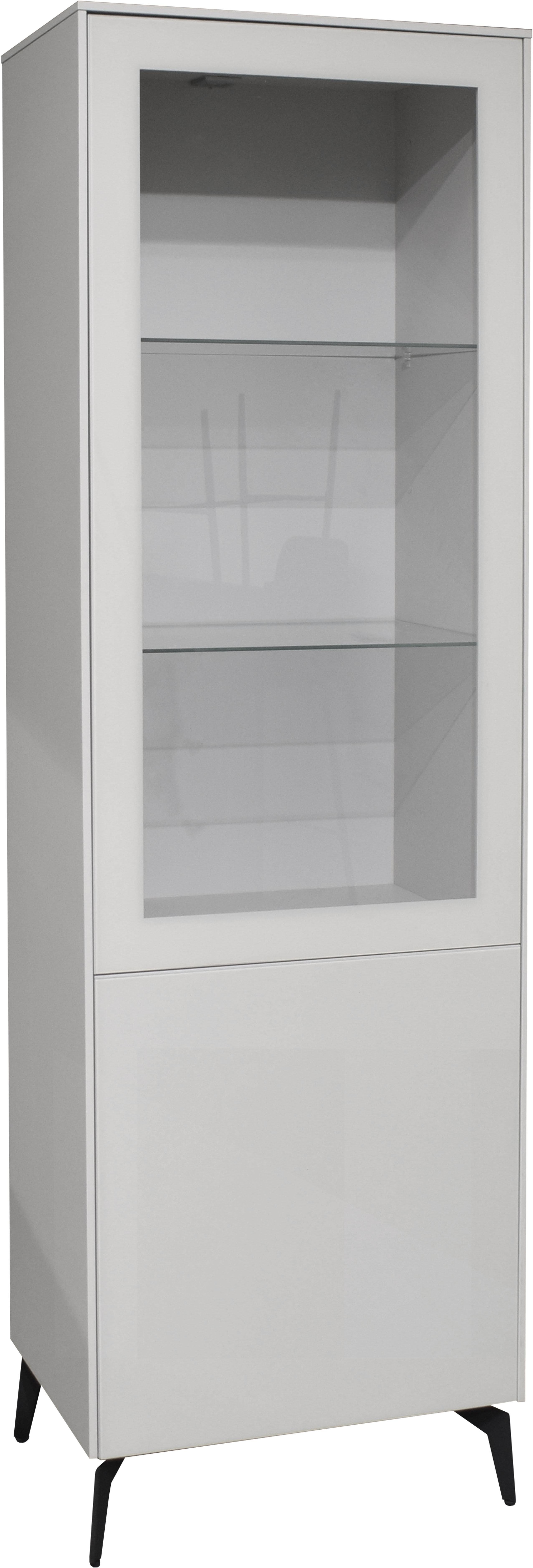 Mäusbacher Standvitrine "Imola" Mäusbacher Vitrine mit Glas- und Holztür