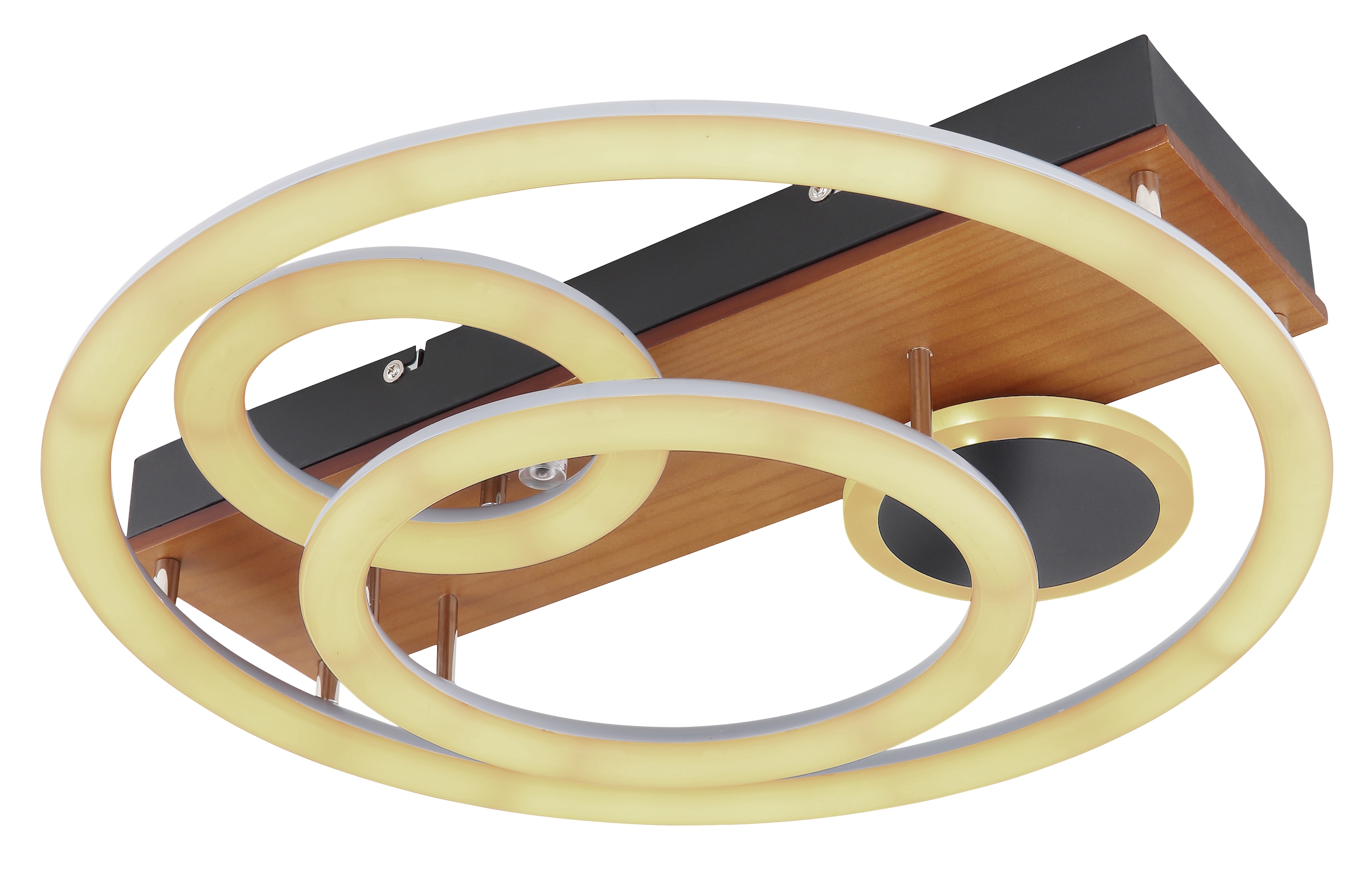 GLOBO LIGHTING LED Deckenleuchte »DARRYL«, Leuchtmittel LED-Modul | LED fest integriert, Deckenlampe/Wohnzimmer/Schlafzimmer/modern