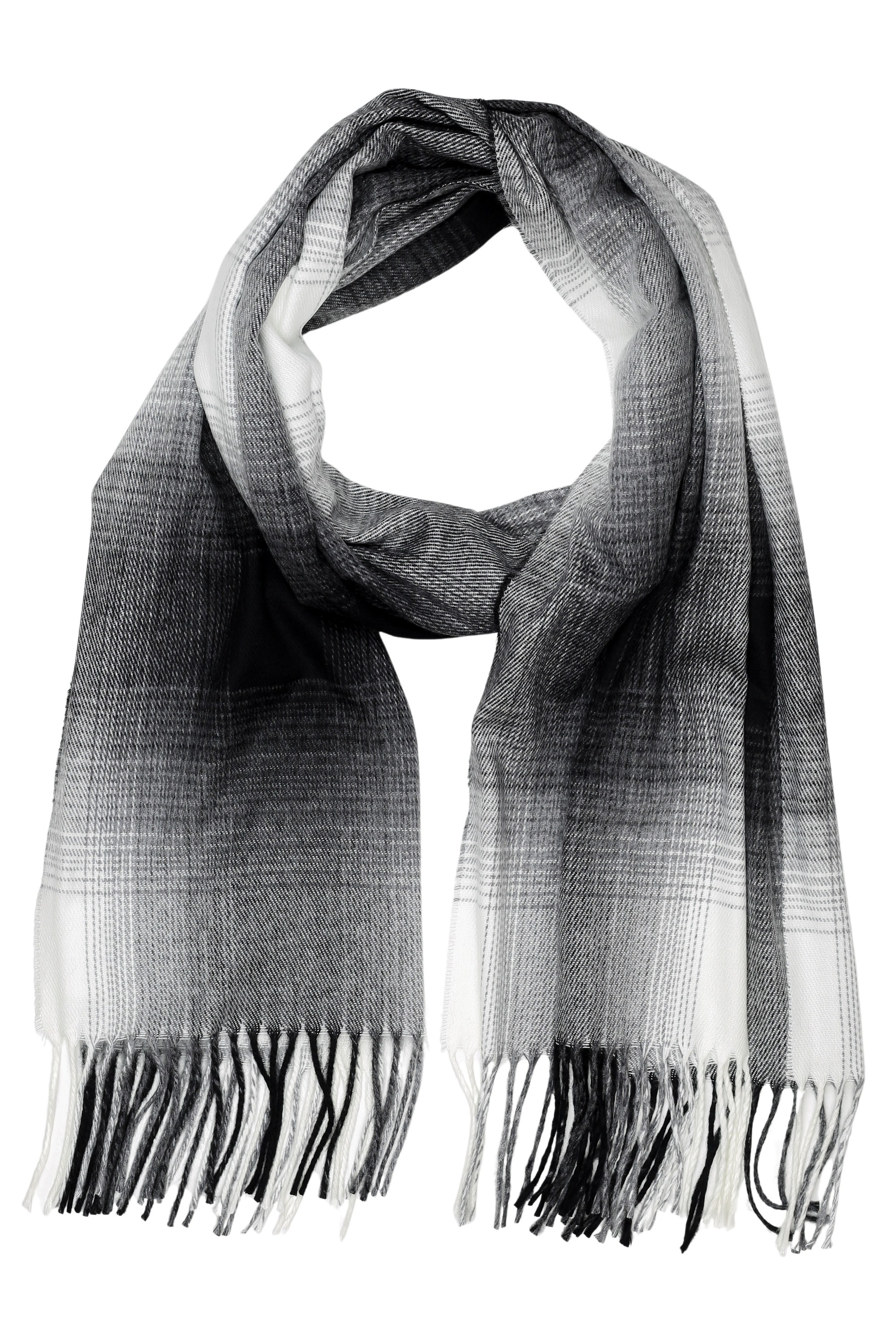 COLLEZIONE ALESSANDRO Wollschal »Manchester«, in modischer Farbkombi, Made in Italy