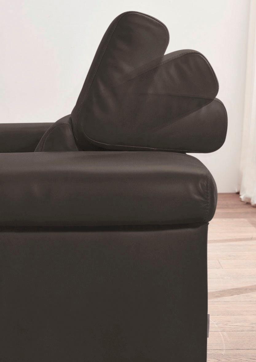 W.SCHILLIG 2-Sitzer »finn«, German Design Award 2016, Fußgestell Chrom glänzend, Breite 230 cm