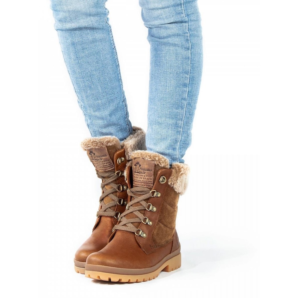 Panama Jack Winterboots, mit Warmfutterkragen