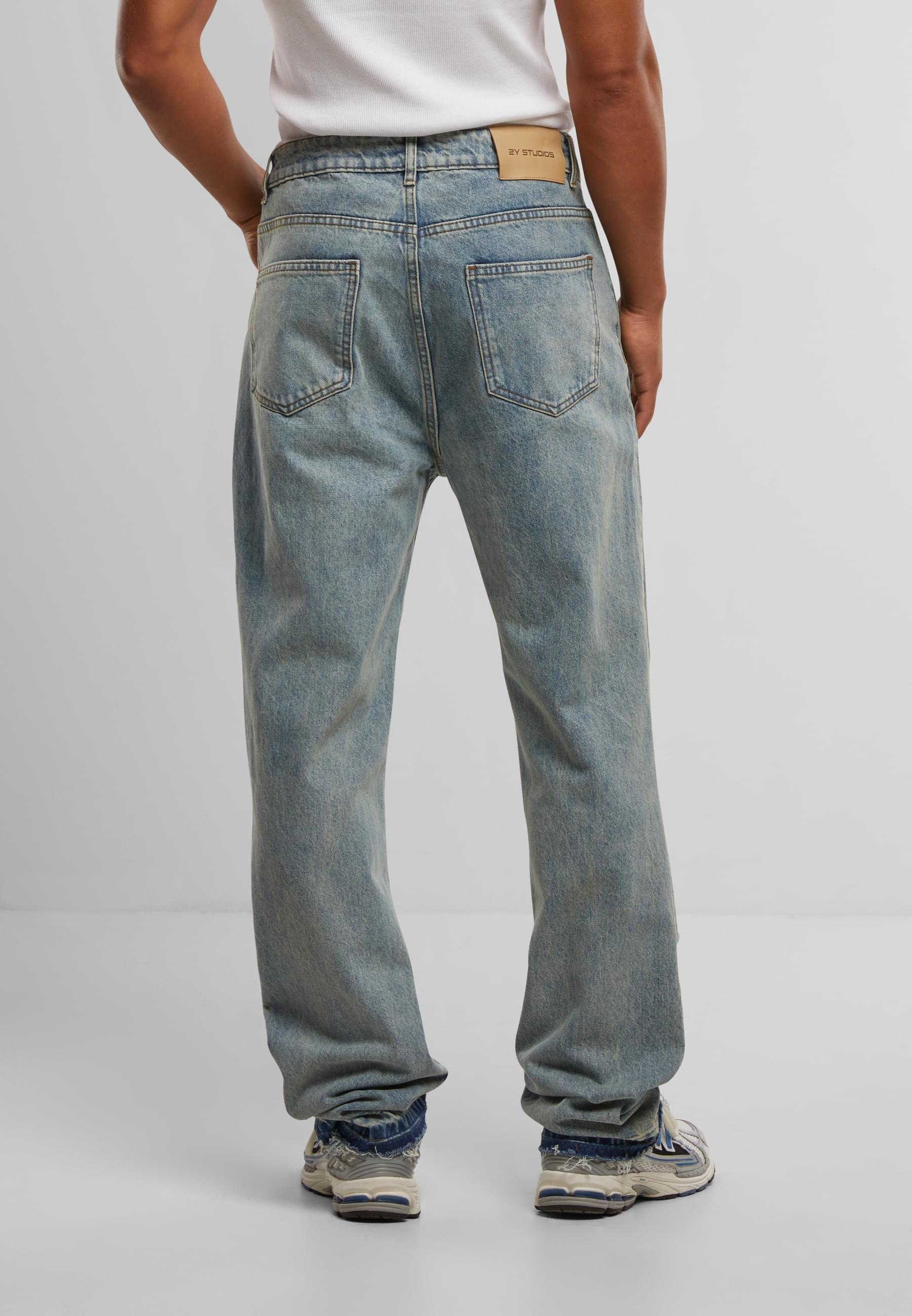 2Y Studios Bequeme Jeans »2Y Studios 2Y Firio Destroyed Straight Jeans«