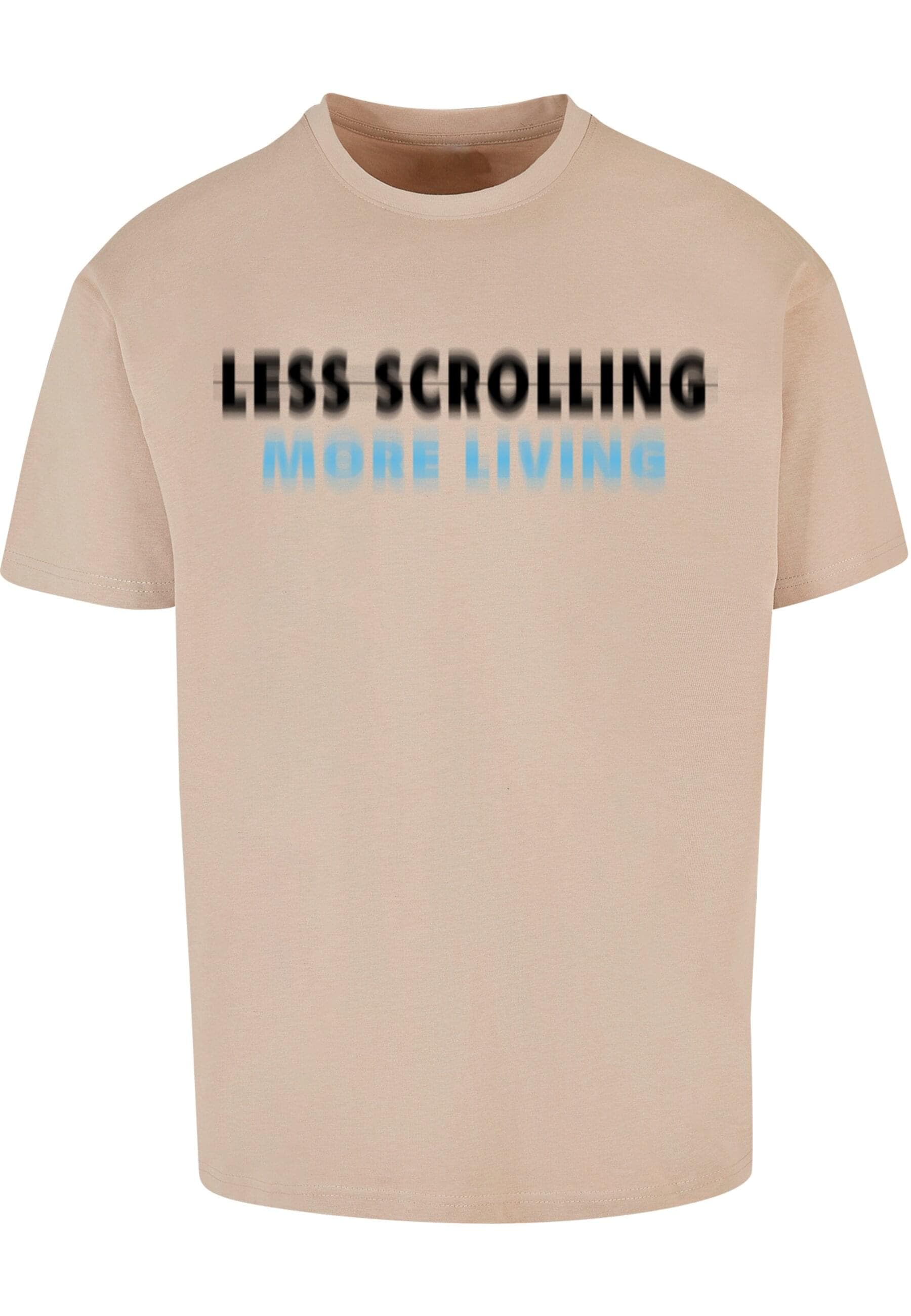 2Y Studios T-Shirt "2Y Studios Herren Less Scrolling Oversize Tee" günstig online kaufen