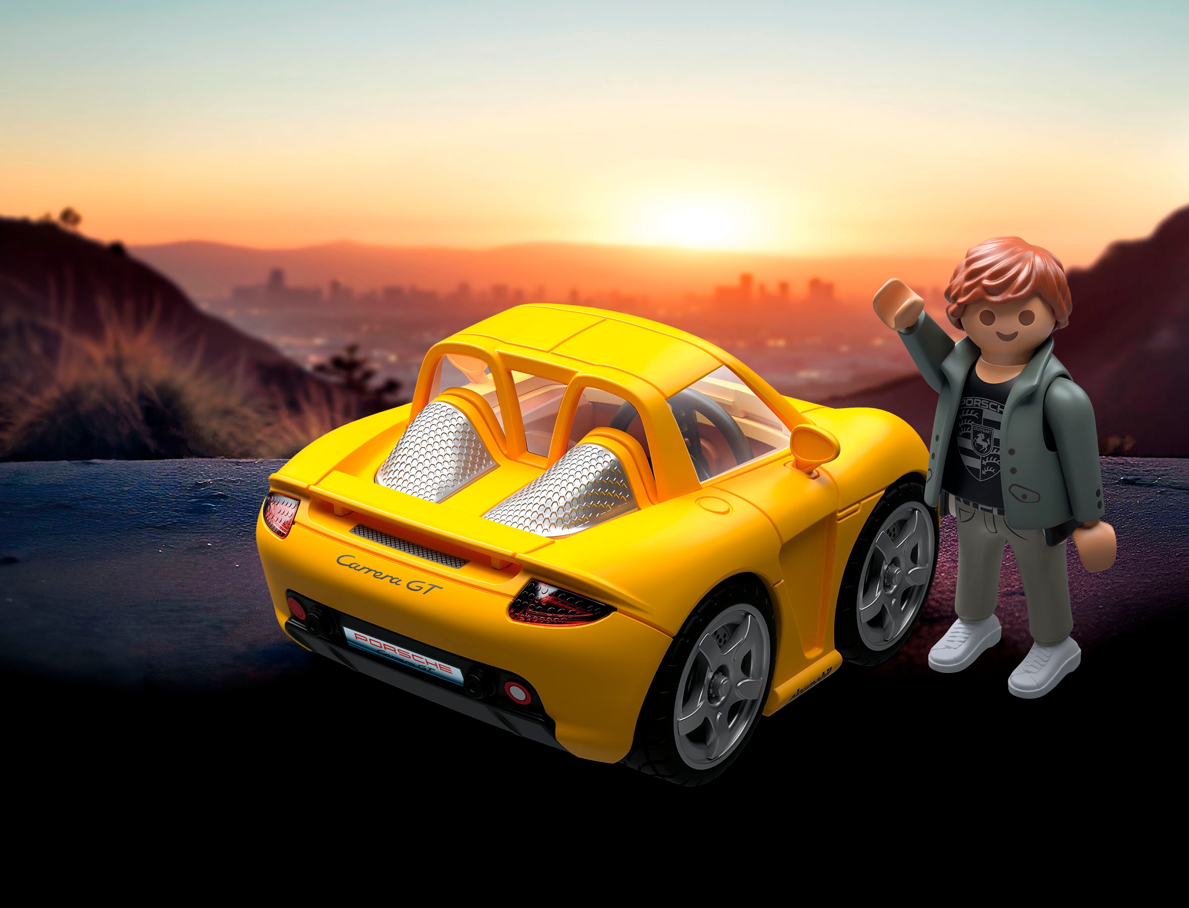 Playmobil® Konstruktions-Spielset »PLAYMOBIL X Porsche Carrera GT (71859), Cars«, (25 St.), Made in Europe